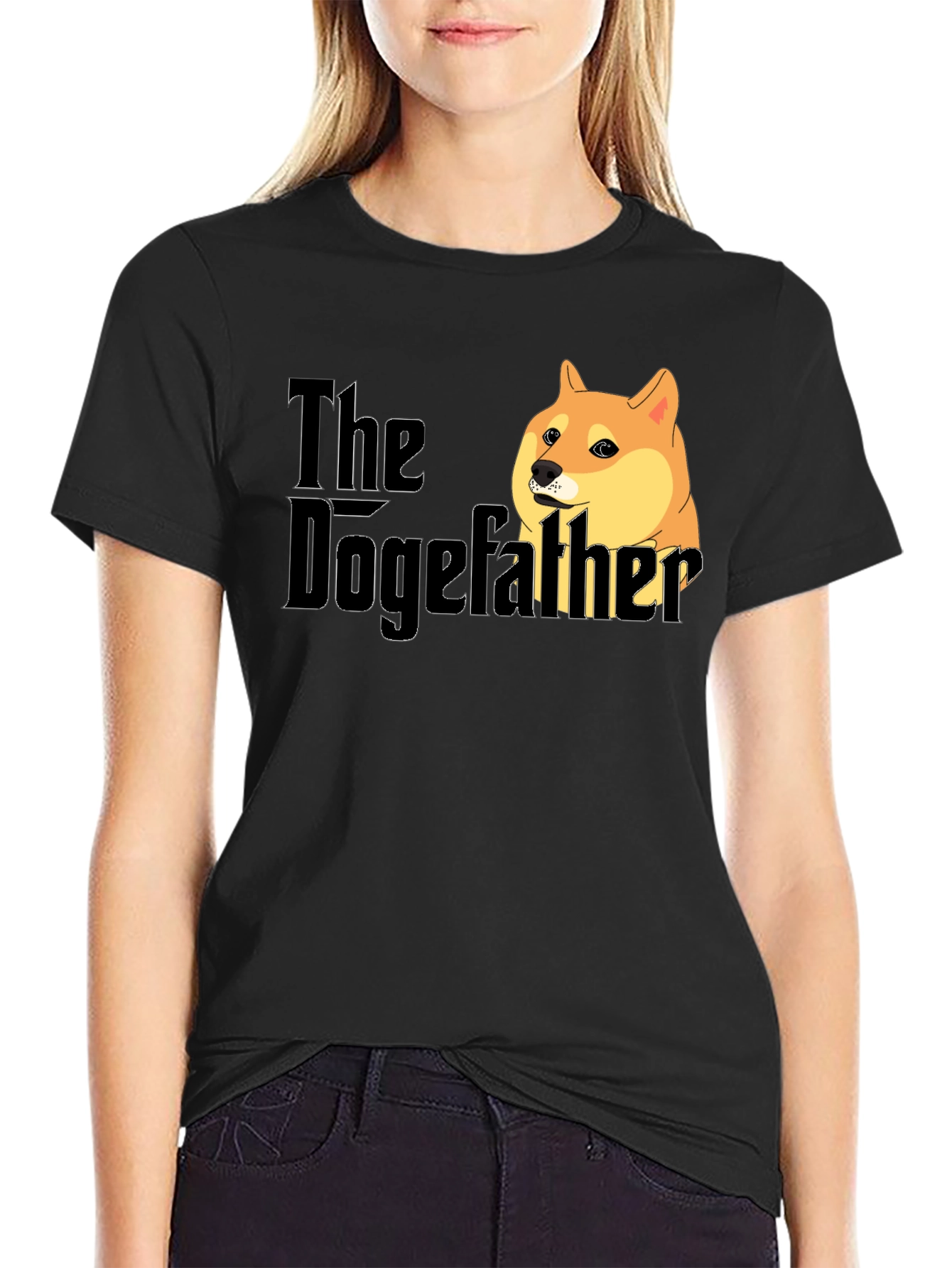The Dogefather T-Shirt - Meme Crypto Design
