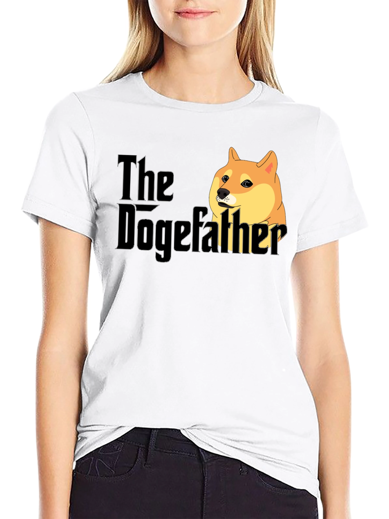 The Dogefather T-Shirt - Meme Crypto Design