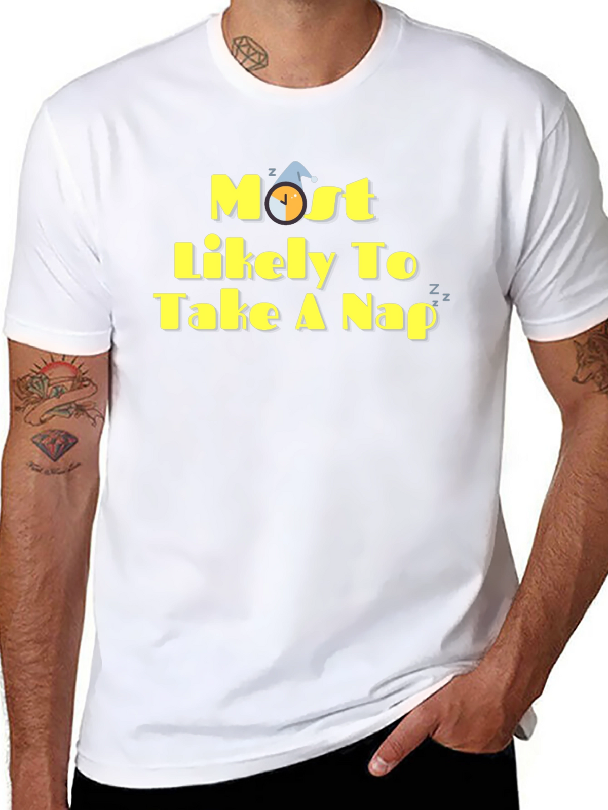 Most Likely to Take a Nap Graphic Tee