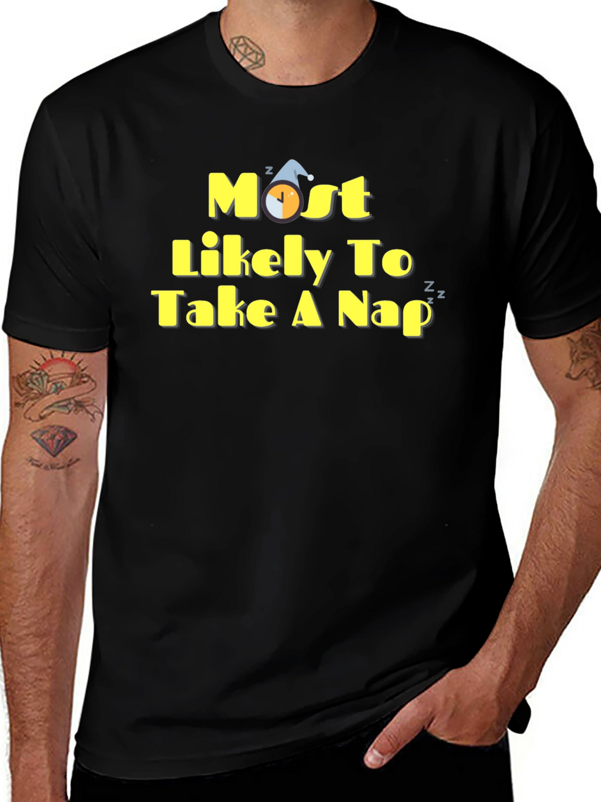 Most Likely to Take a Nap Graphic Tee