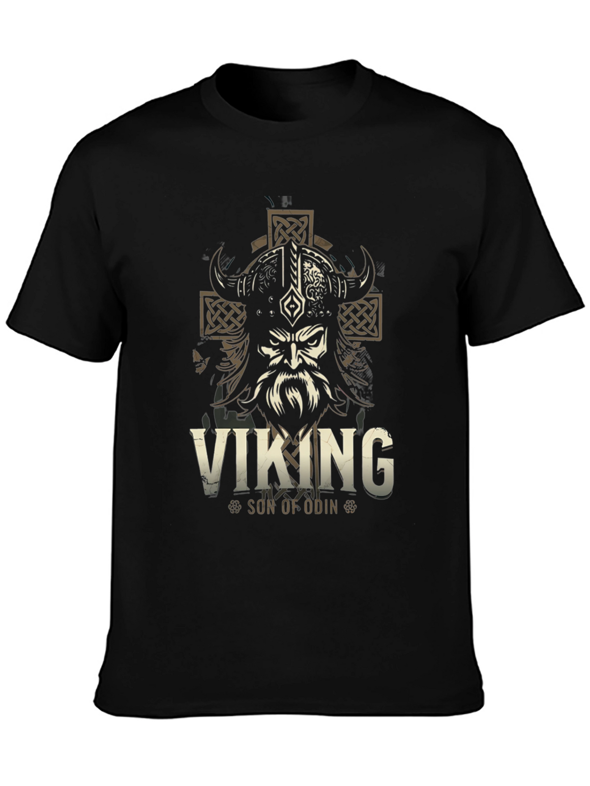 Viking Son of Odin Black T-Shirt