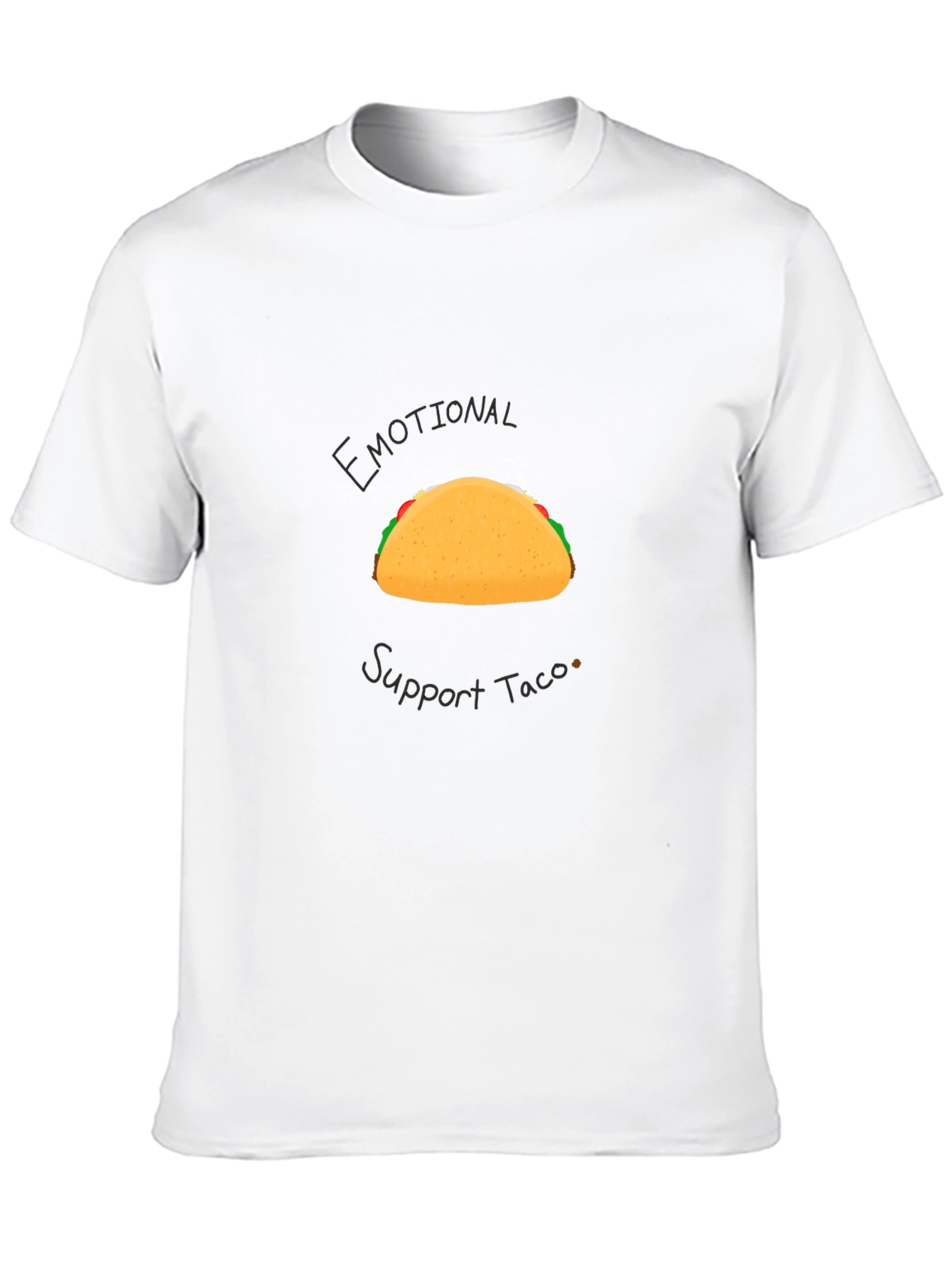 Emotional Support Taco Graphic T-Shirt