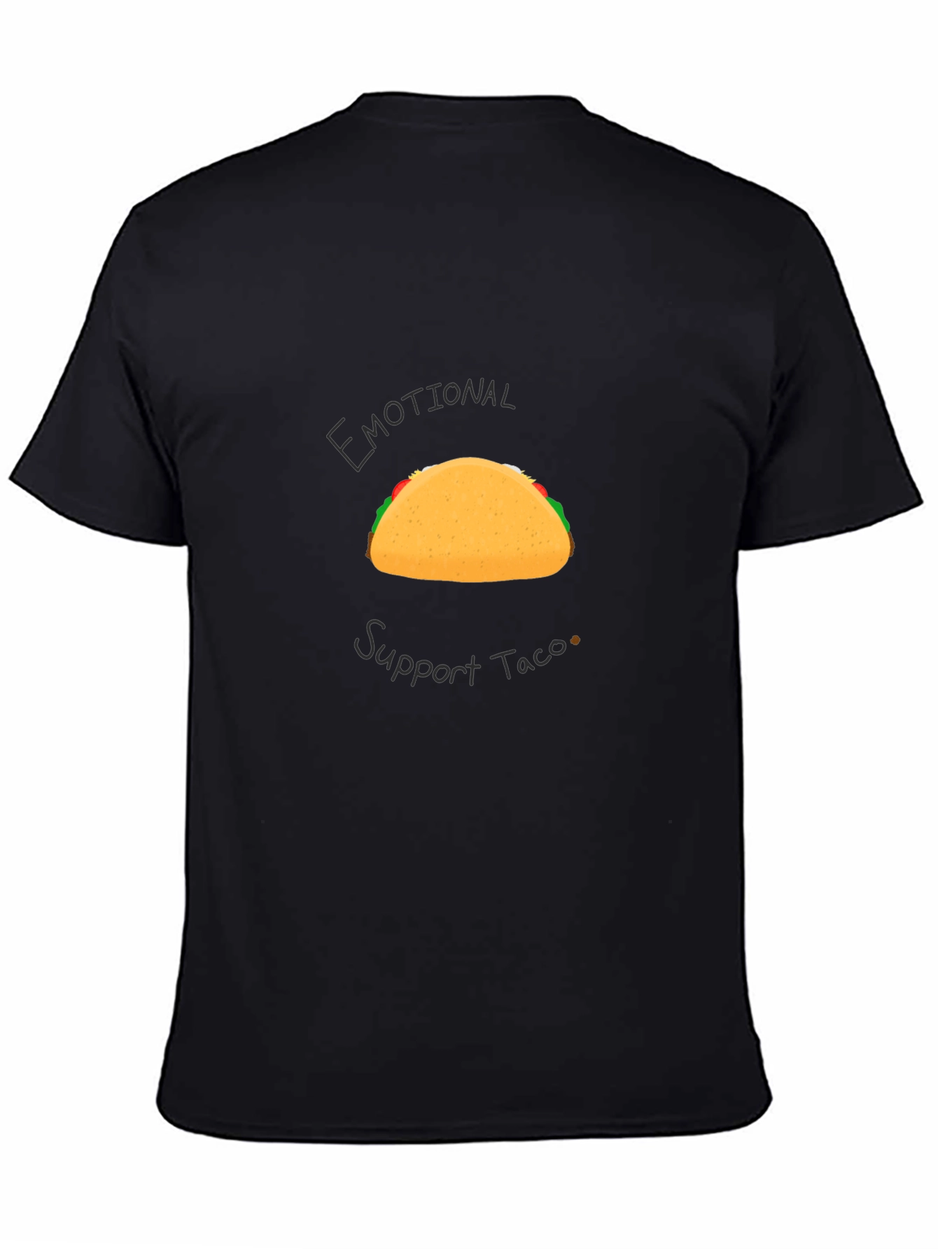 Emotional Support Taco Graphic T-Shirt