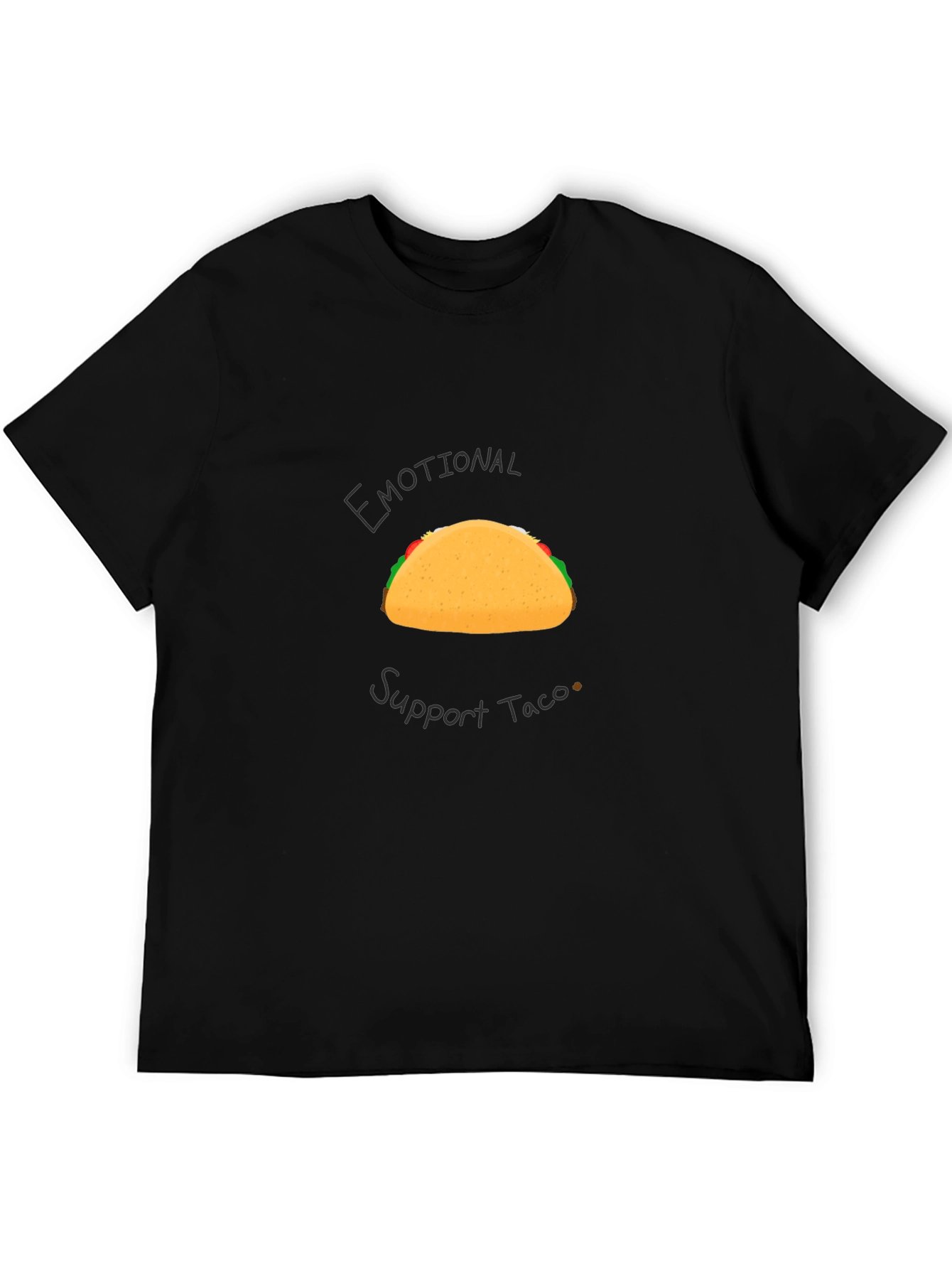 Emotional Support Taco Graphic T-Shirt