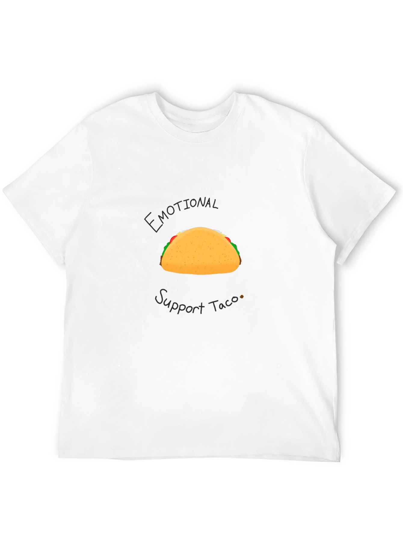 Emotional Support Taco Graphic T-Shirt