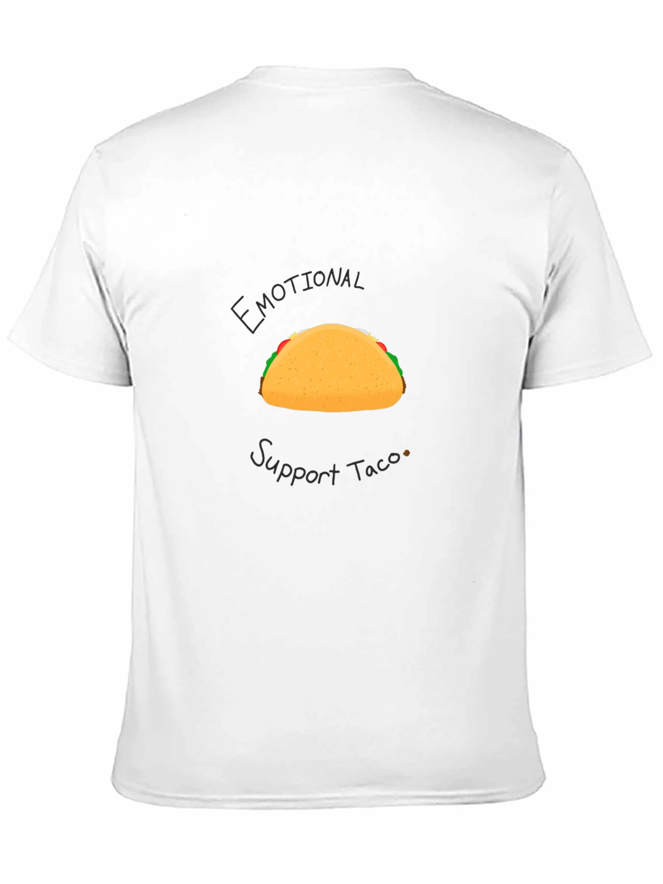 Emotional Support Taco Graphic T-Shirt