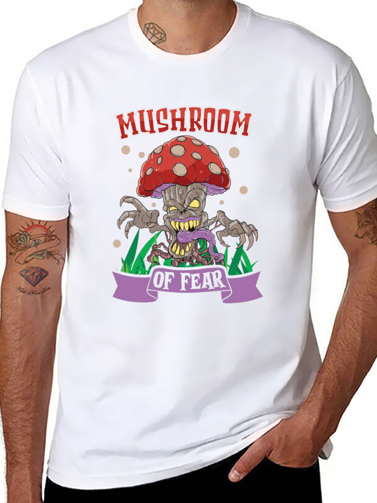 Mushroom Of Fear Graphic Tee