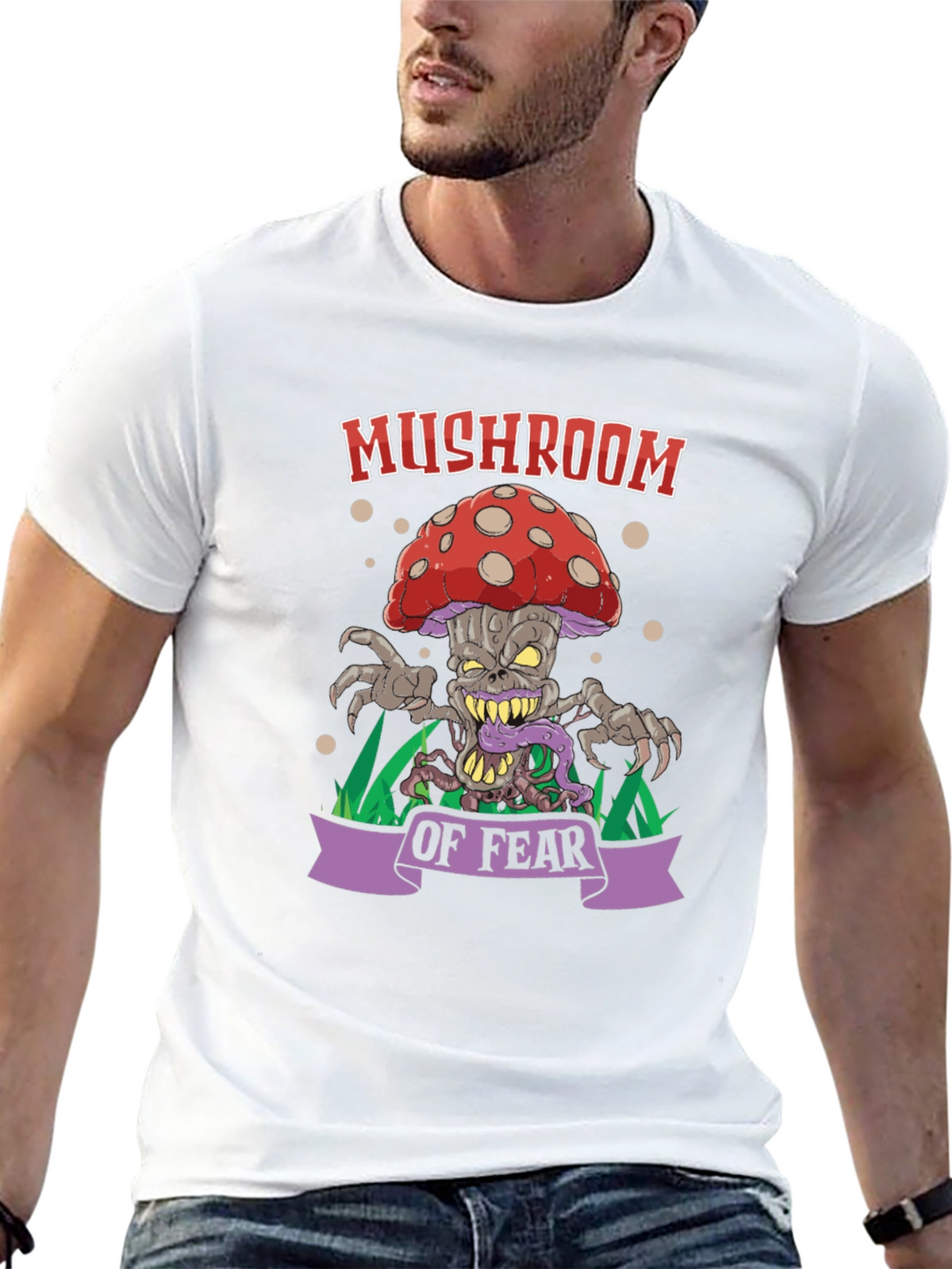Mushroom Of Fear Graphic Tee