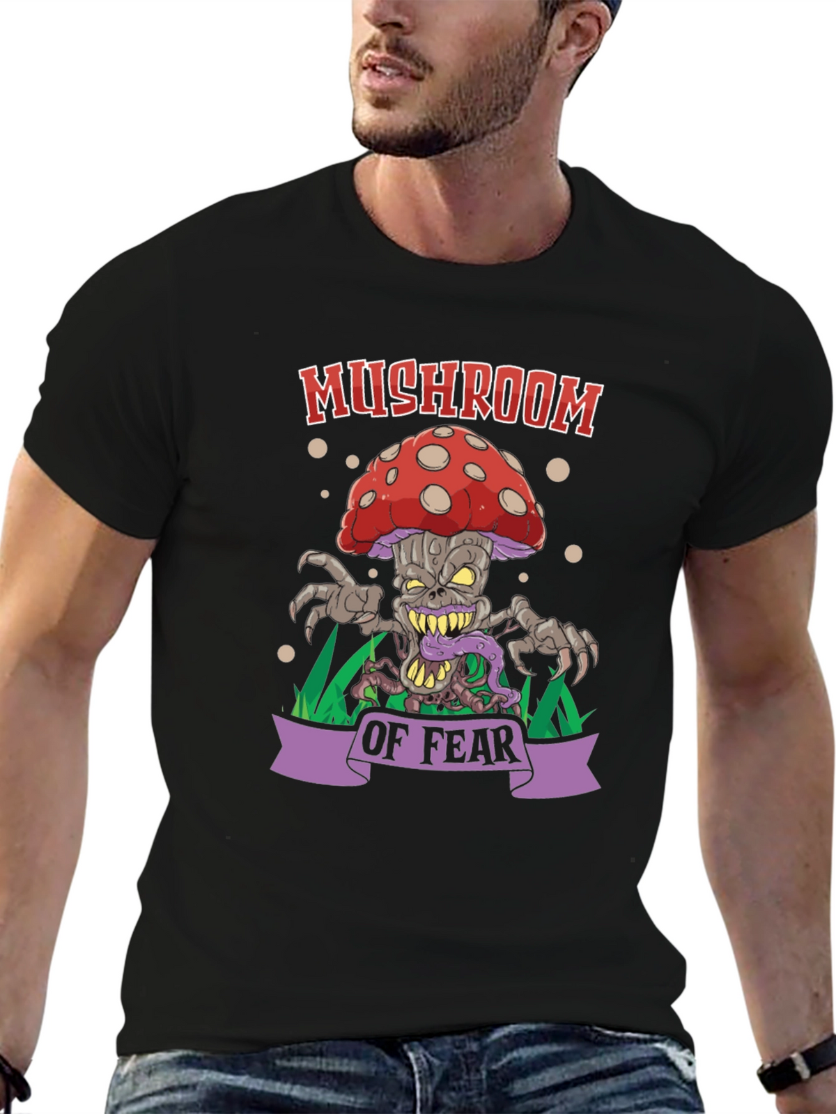 Mushroom Of Fear Graphic Tee