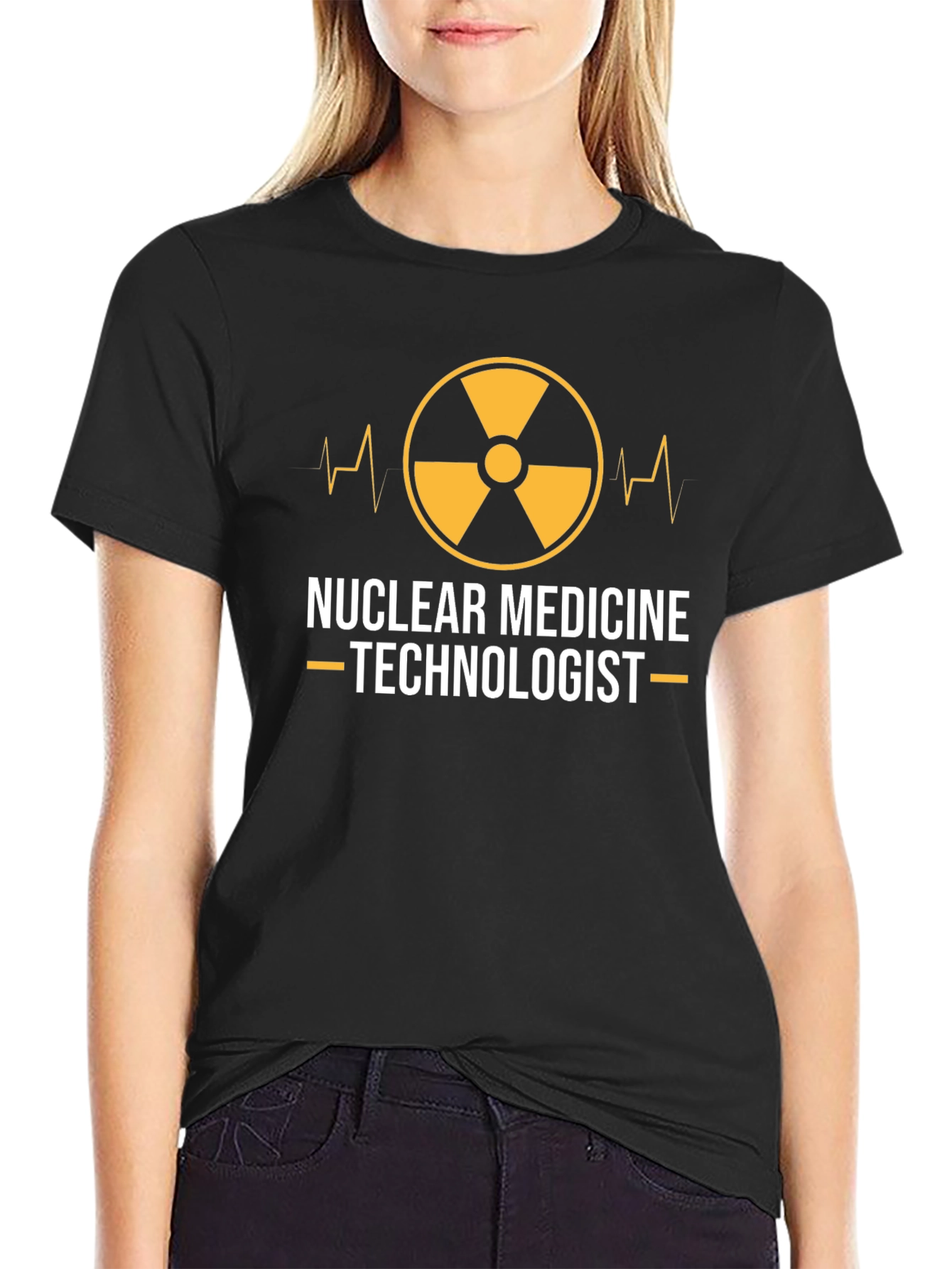 Nuclear Medicine Technologist Black T-Shirt