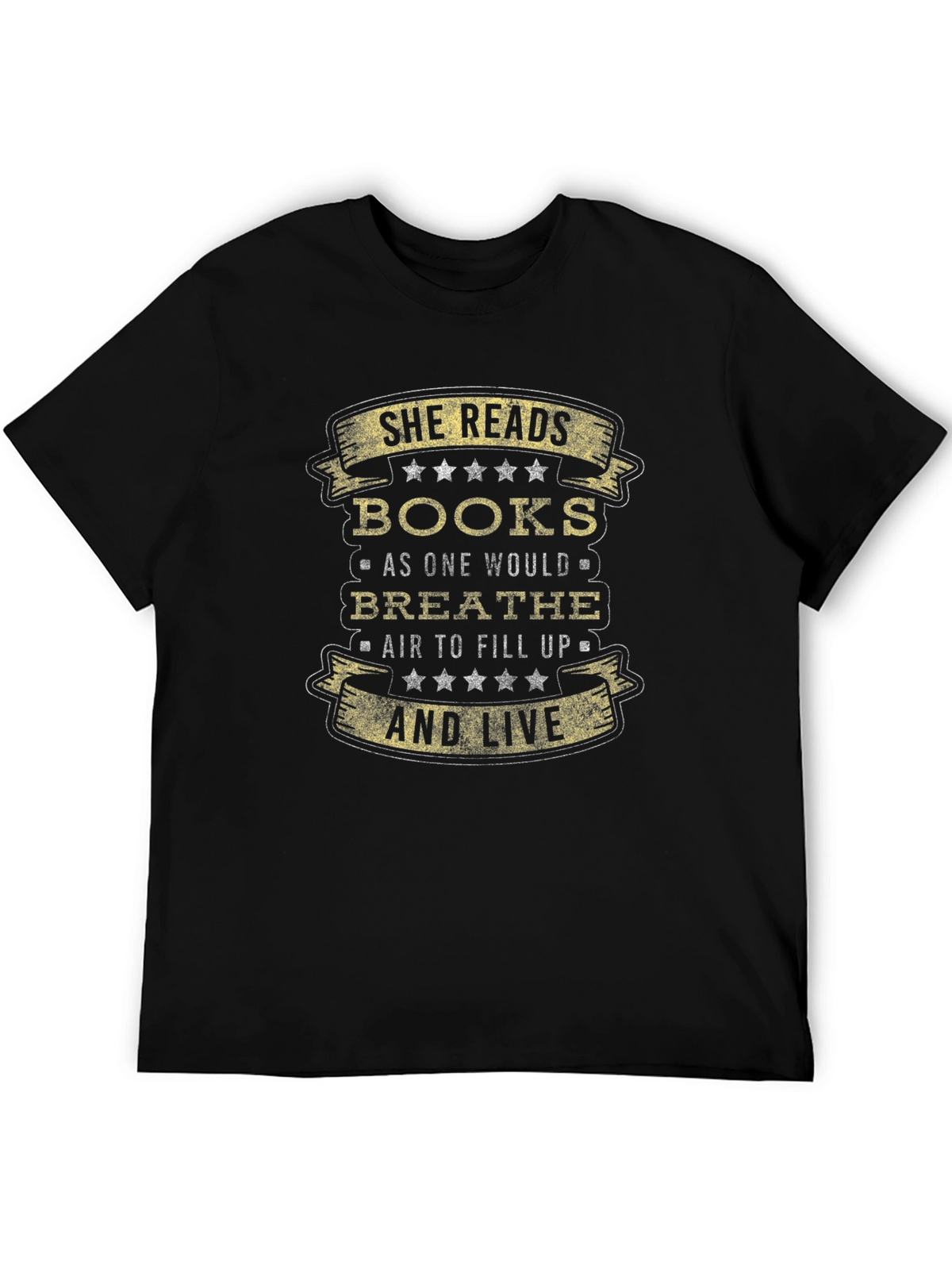 She Reads Books T-Shirt - Book Lover Tee