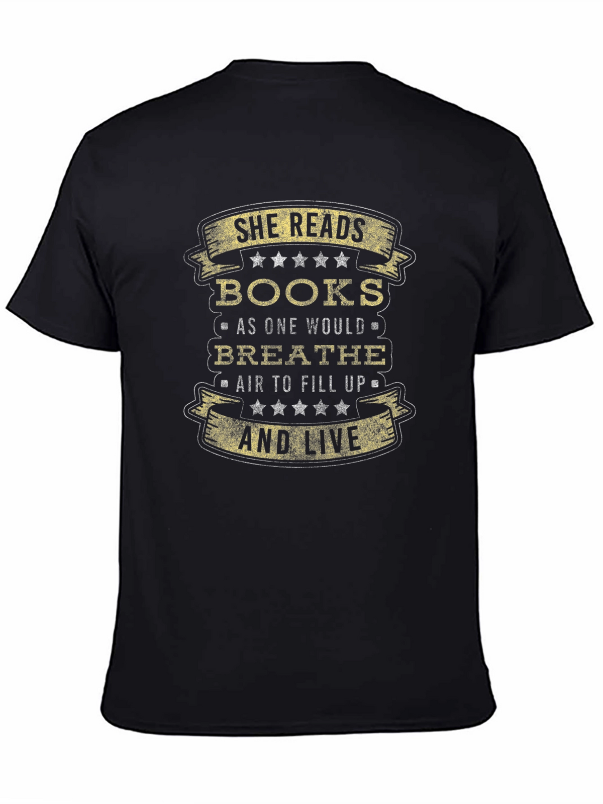 She Reads Books T-Shirt - Book Lover Tee