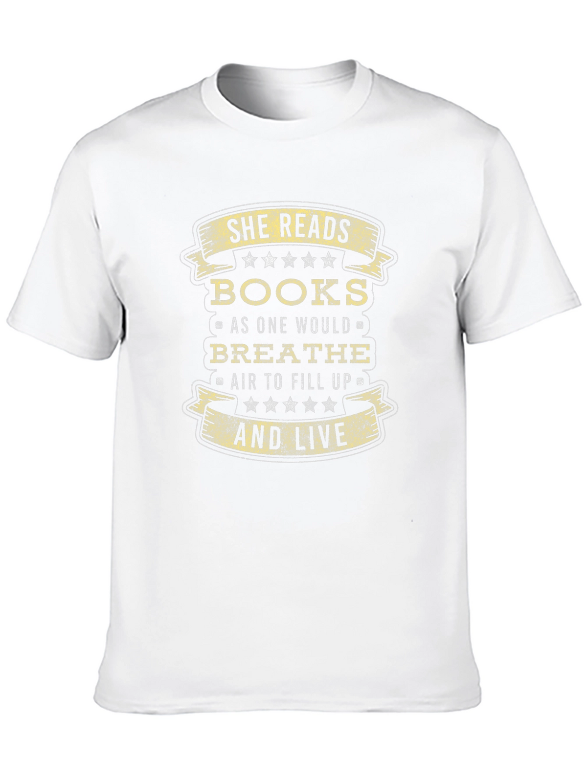 She Reads Books T-Shirt - Book Lover Tee