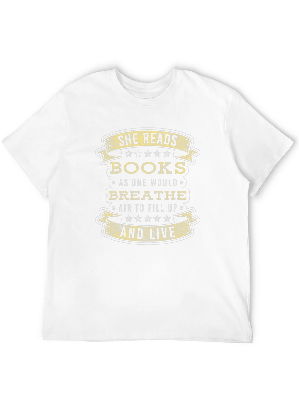 She Reads Books T-Shirt - Book Lover Tee