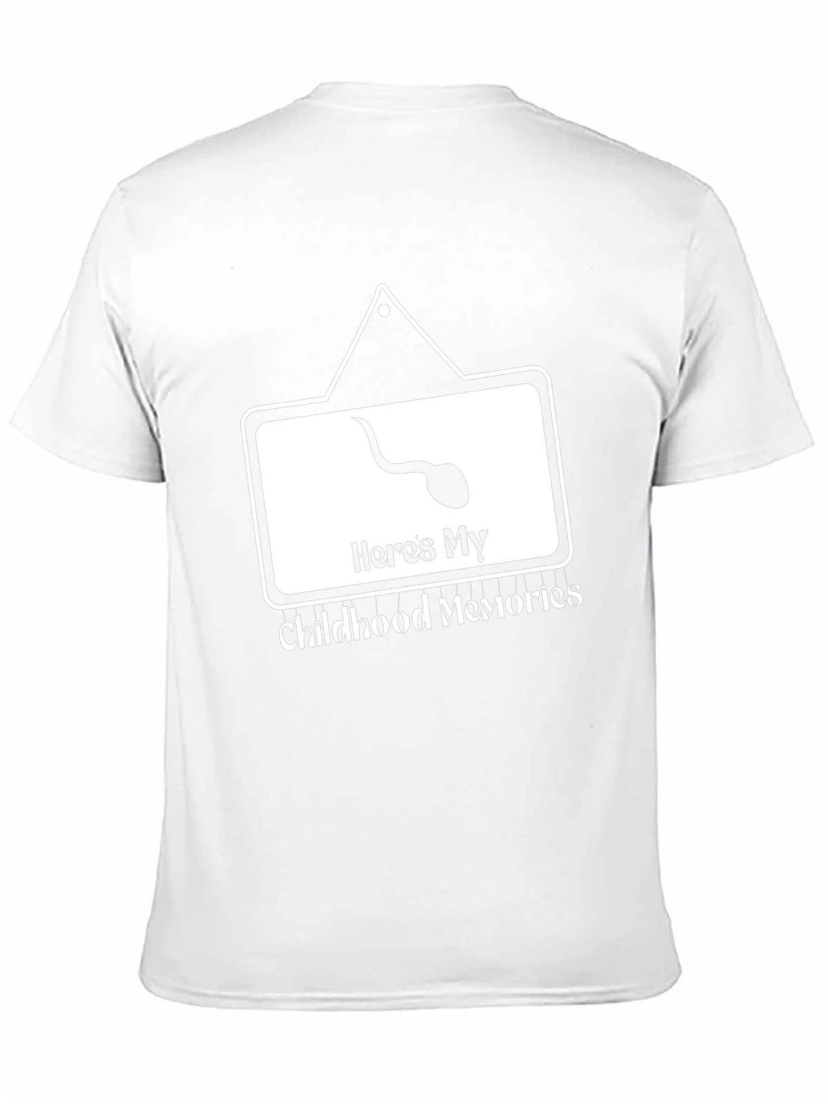 Humorous Childhood Memories Graphic T-Shirt