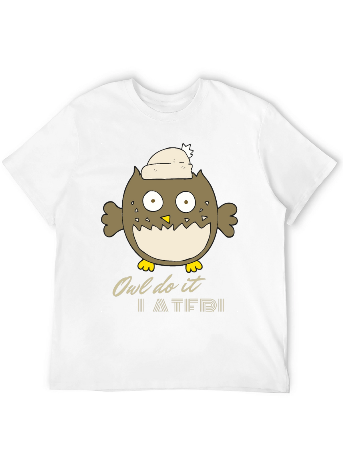Owl Do It T-Shirt - Funny Cartoon Tee