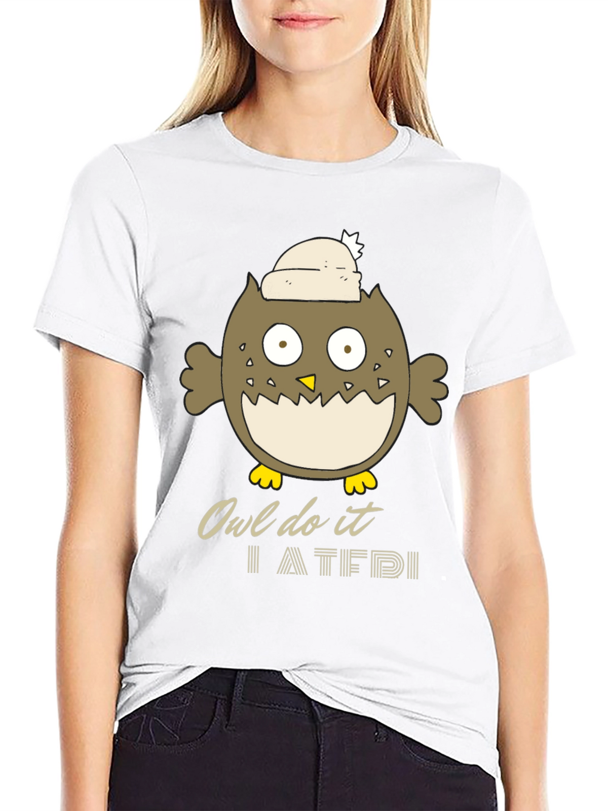 Owl Do It T-Shirt - Funny Cartoon Tee