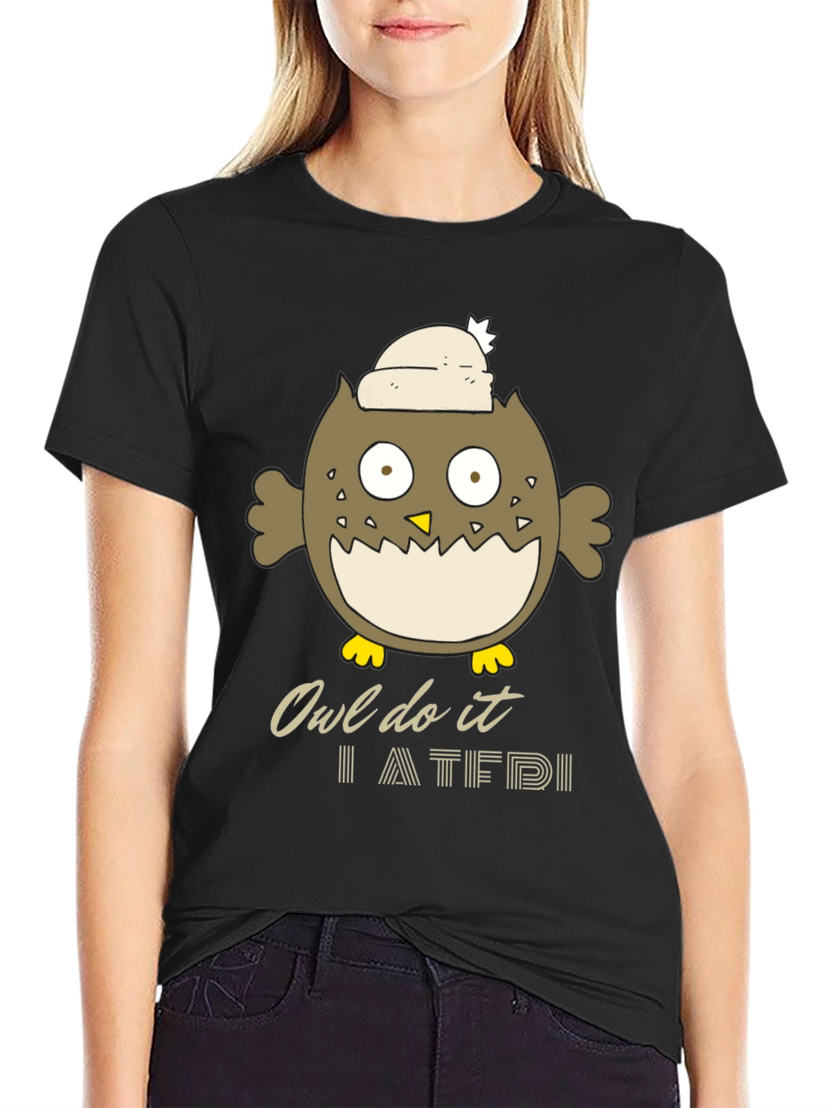 Owl Do It T-Shirt - Funny Cartoon Tee