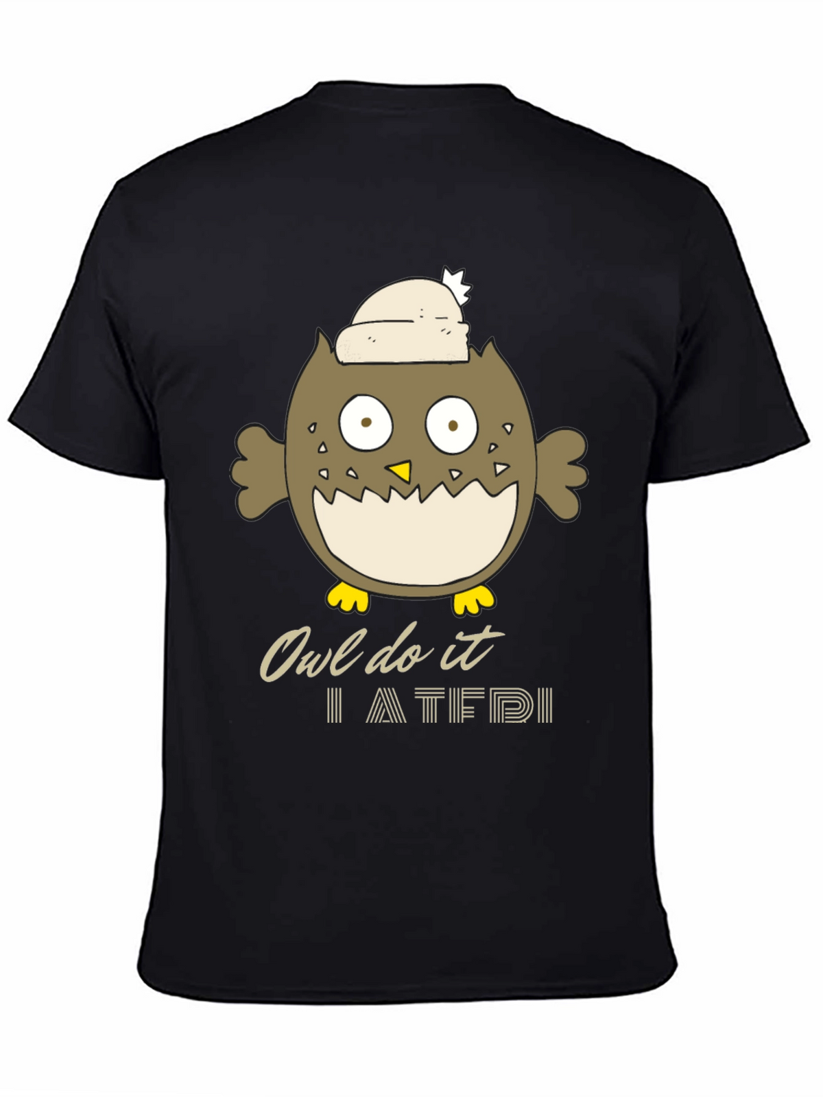 Owl Do It T-Shirt - Funny Cartoon Tee