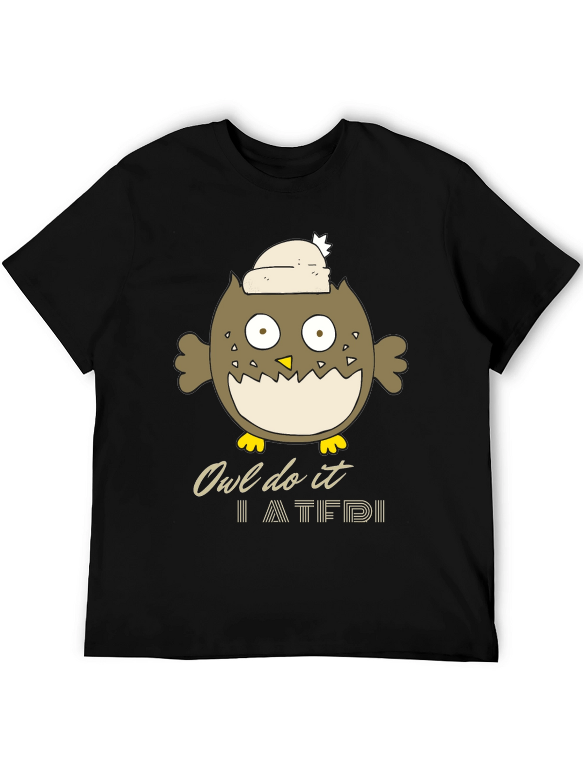 Owl Do It T-Shirt - Funny Cartoon Tee