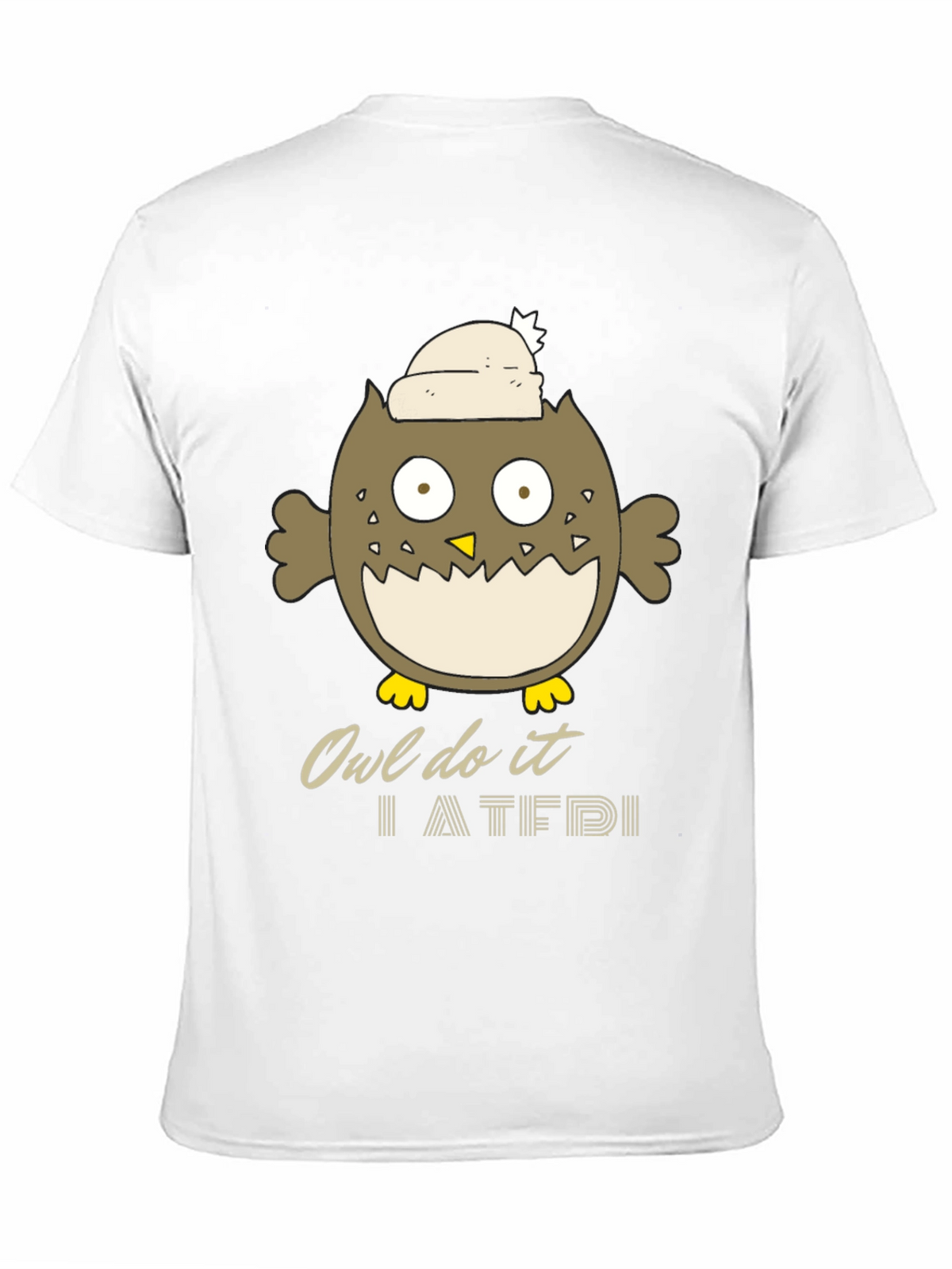 Owl Do It T-Shirt - Funny Cartoon Tee