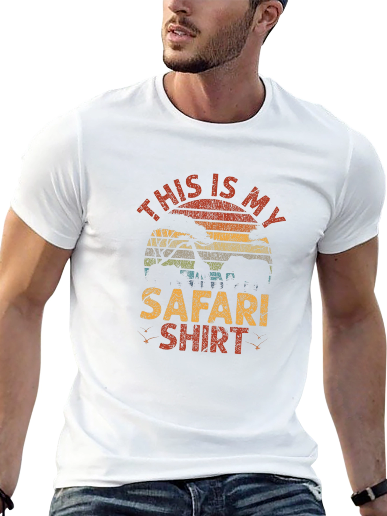 This Is My Safari Shirt - Graphic Print