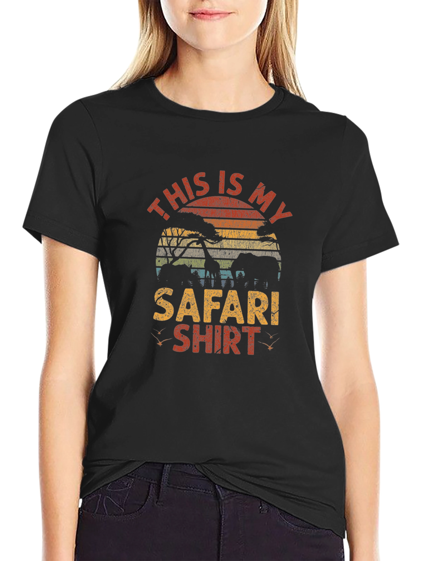 This Is My Safari Shirt - Graphic Print