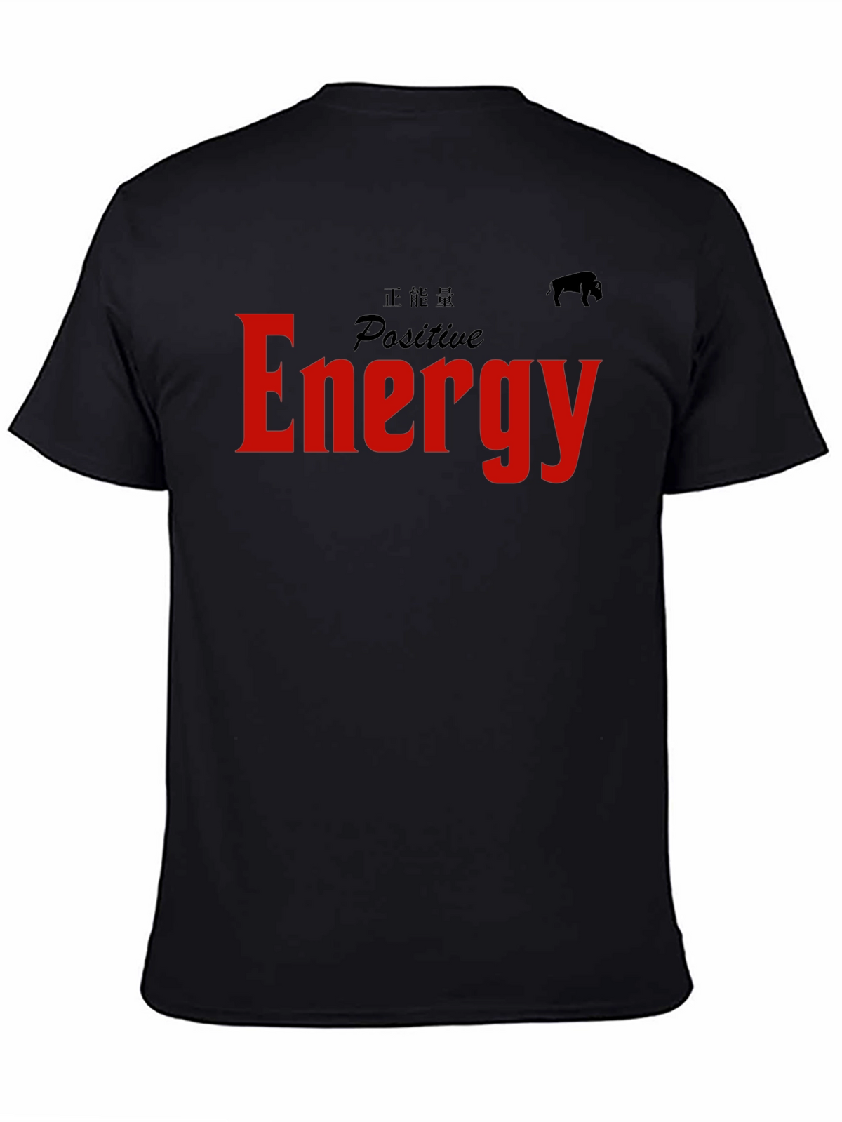 Positive Energy Graphic Tee - Black