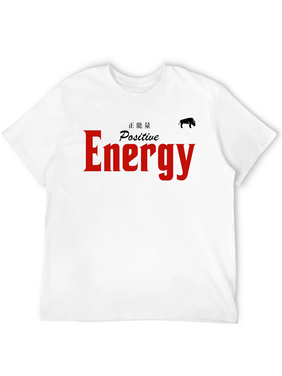 Positive Energy Graphic Tee - Black