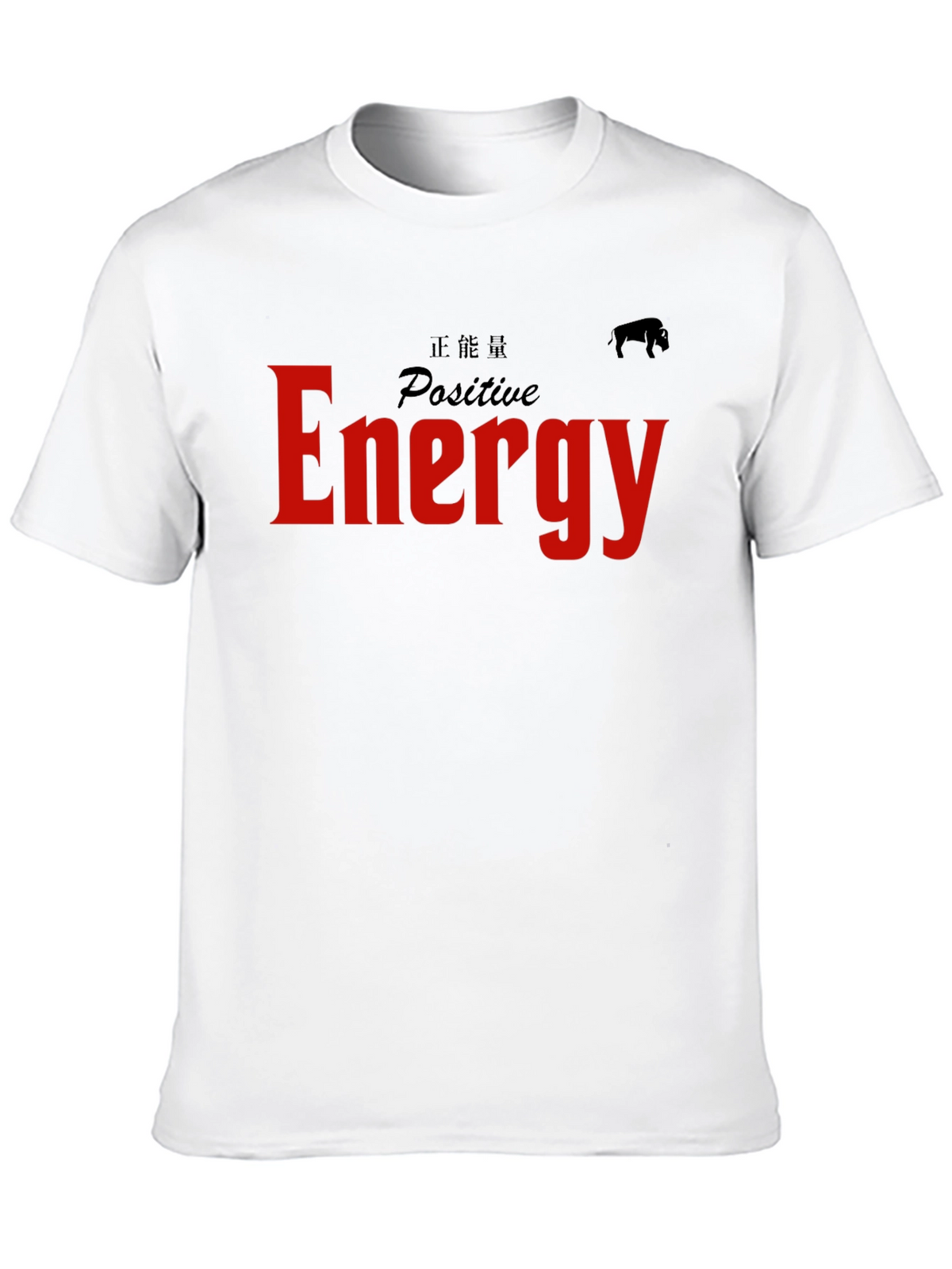 Positive Energy Graphic Tee - Black