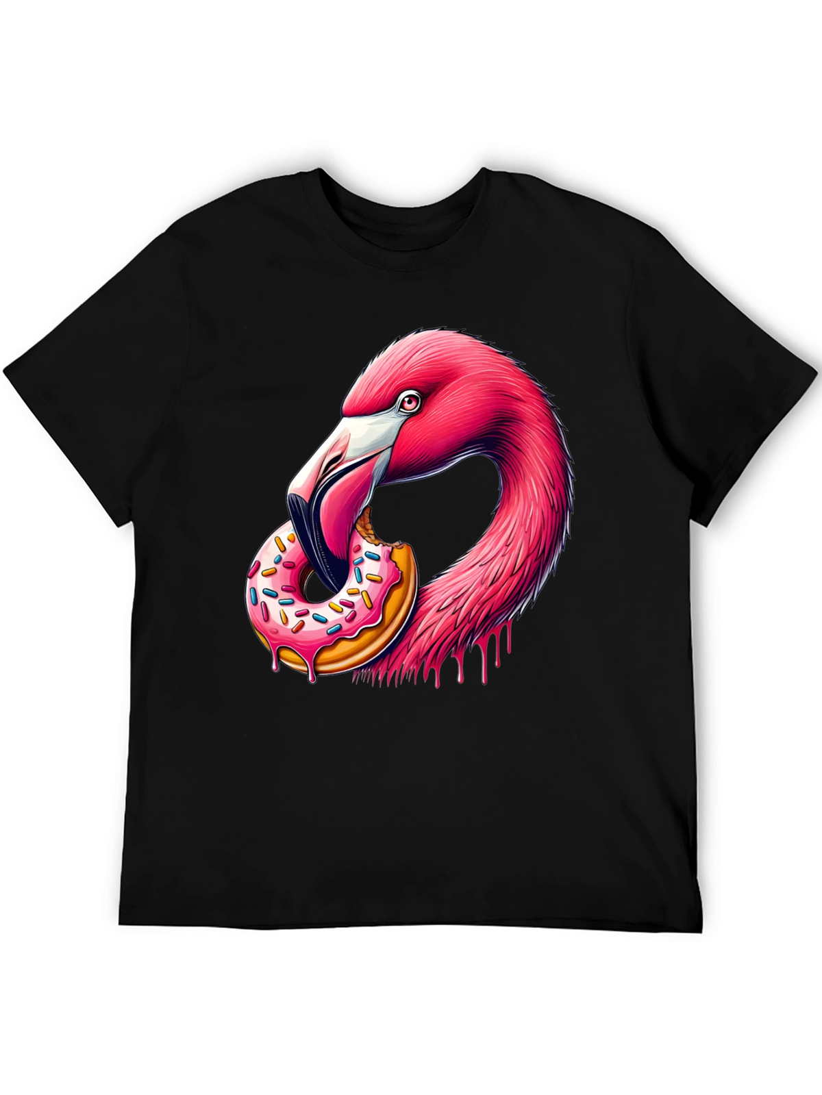Flamingo Donut Graphic Tee