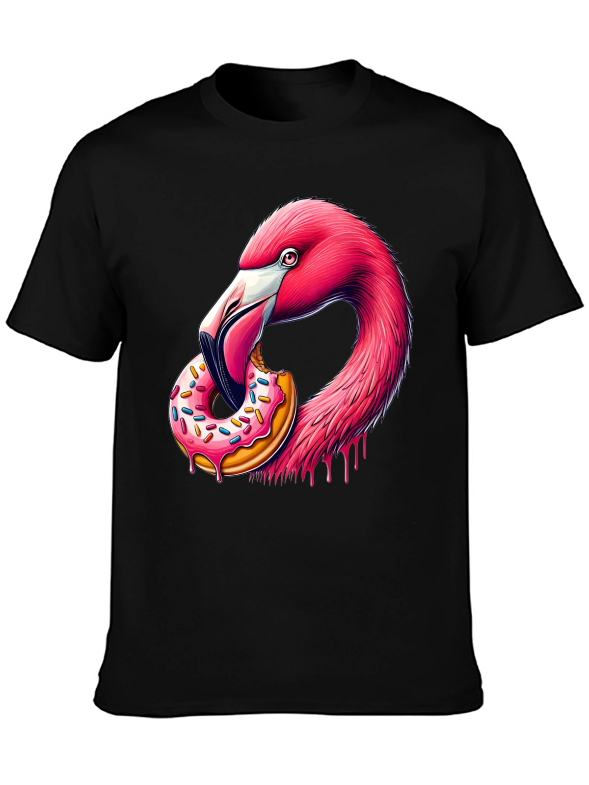 Flamingo Donut Graphic Tee