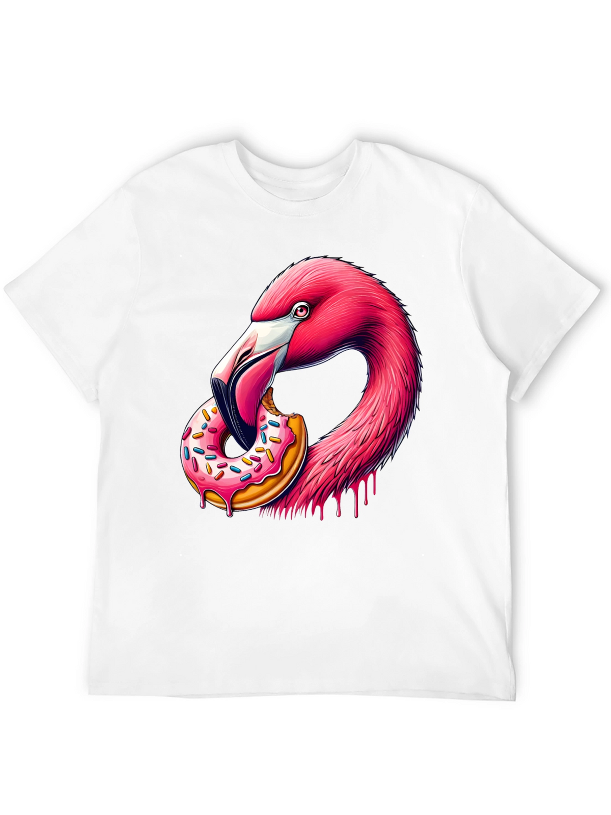 Flamingo Donut Graphic Tee