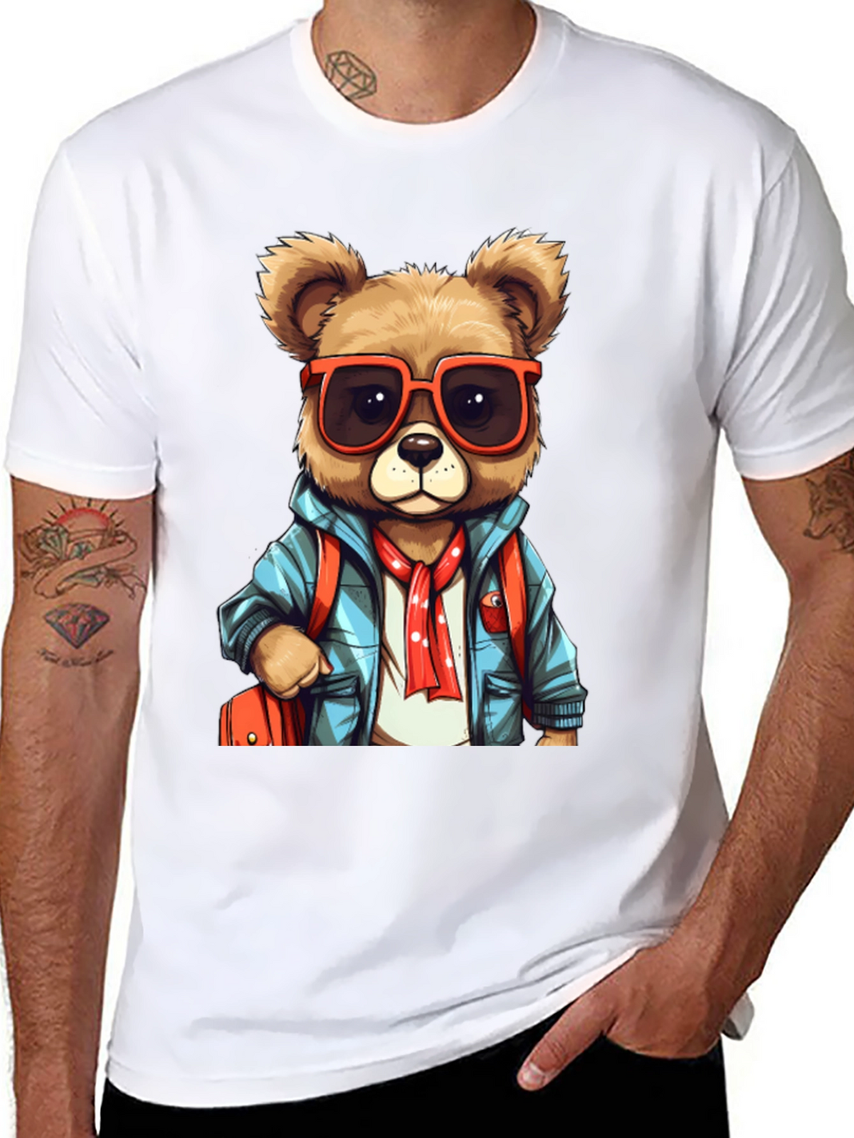 Bear with Sunglasses T-Shirt