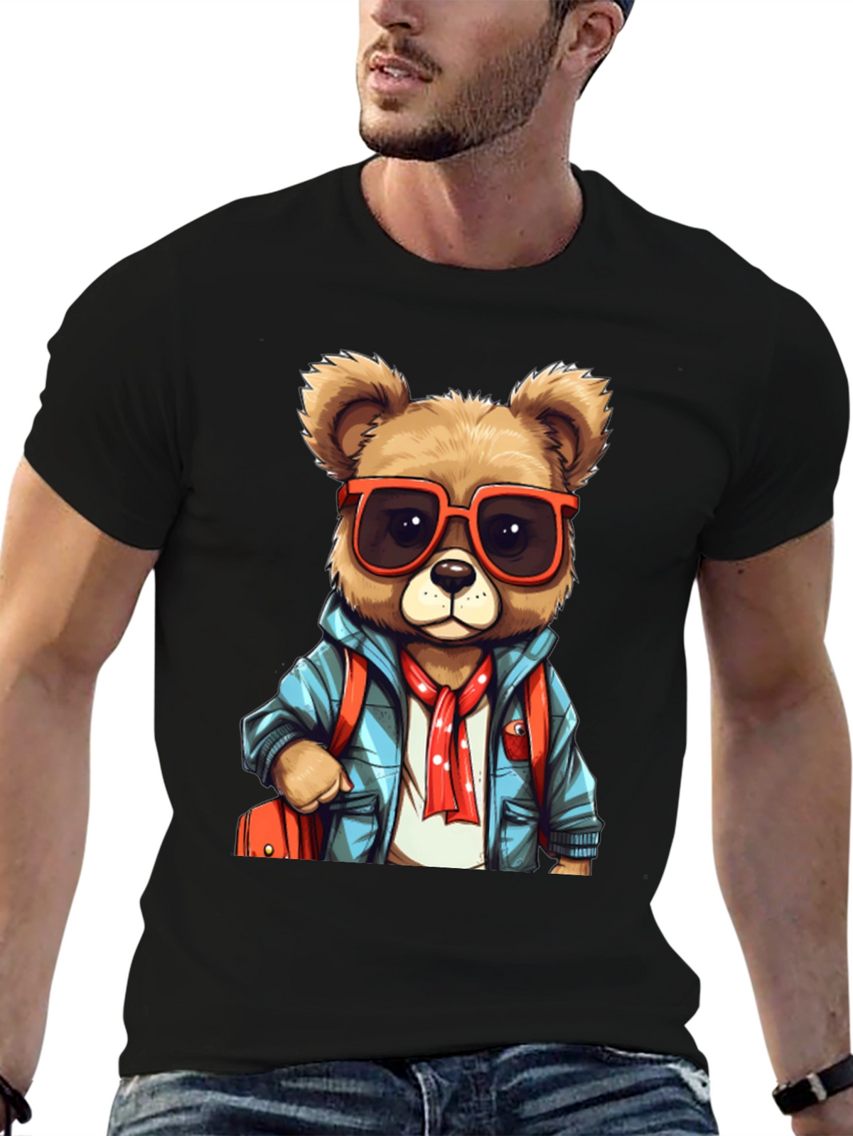Bear with Sunglasses T-Shirt