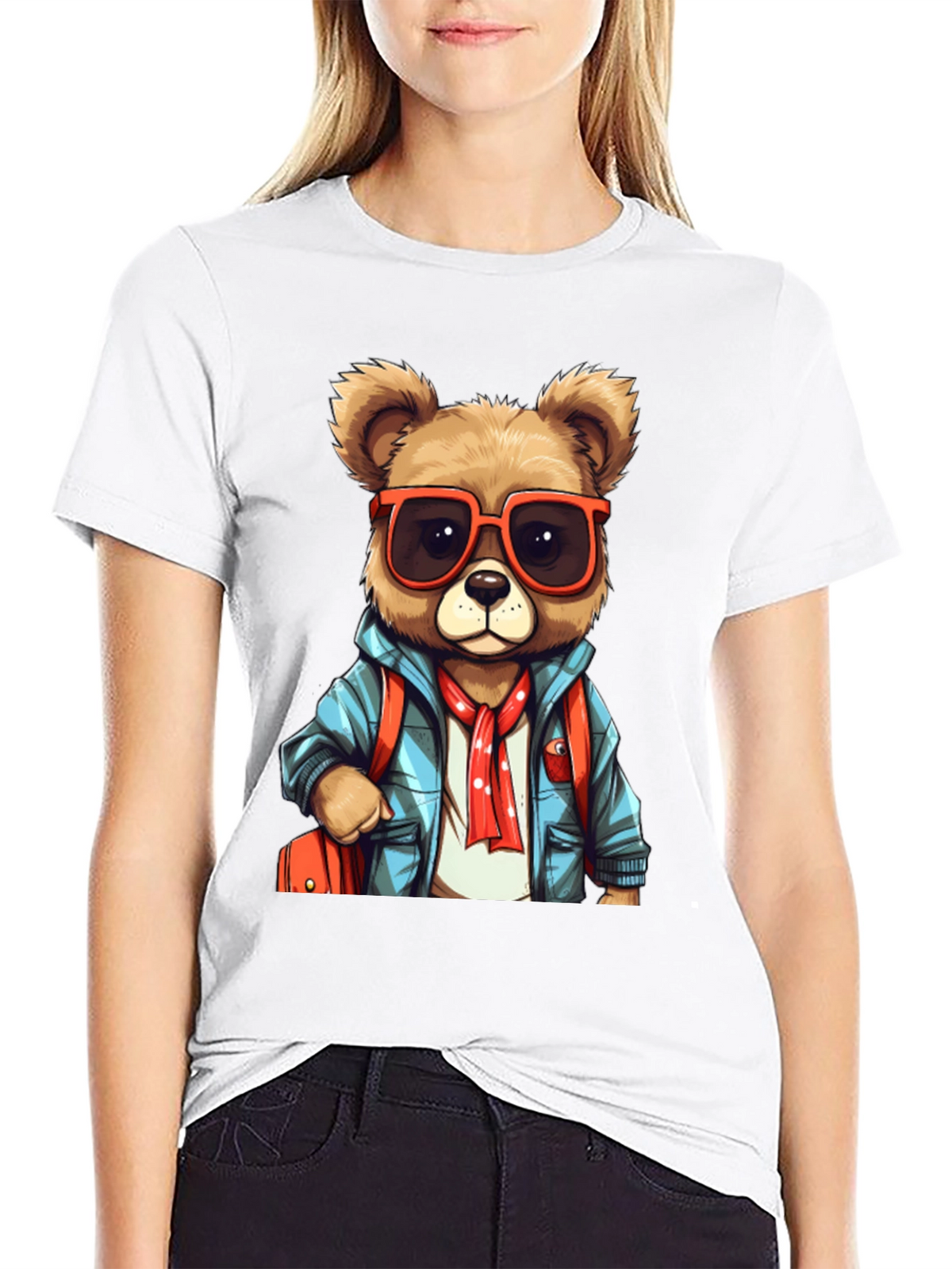 Bear with Sunglasses T-Shirt