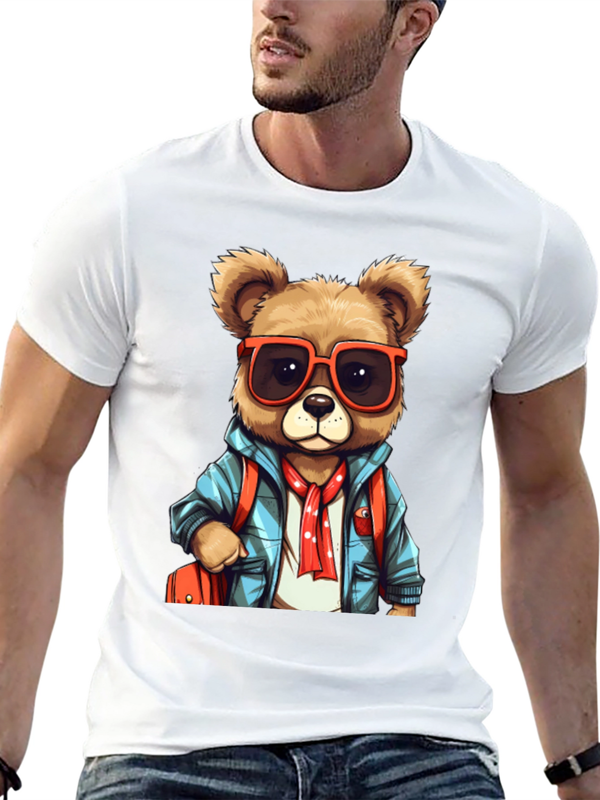 Bear with Sunglasses T-Shirt
