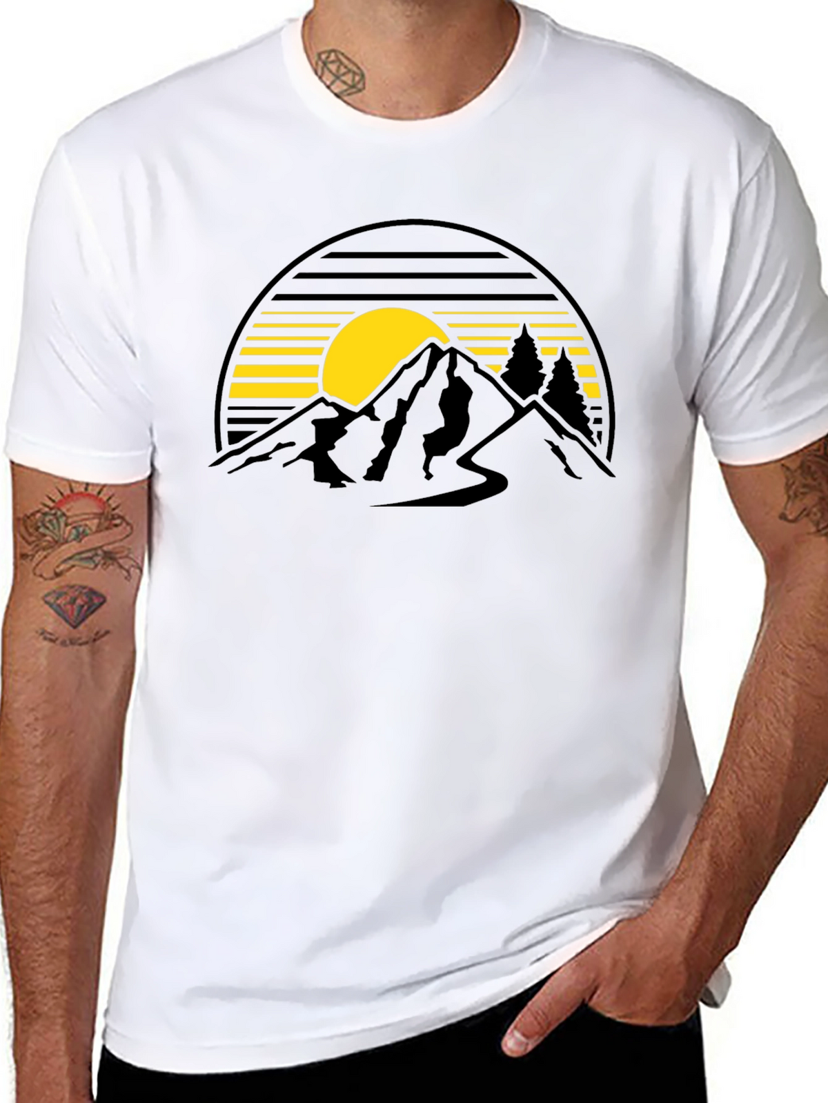 Mountain Sunset Graphic Tee