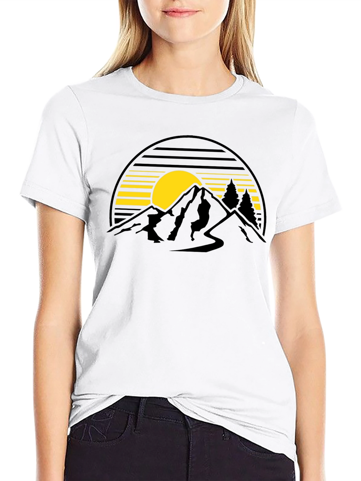 Mountain Sunset Graphic Tee