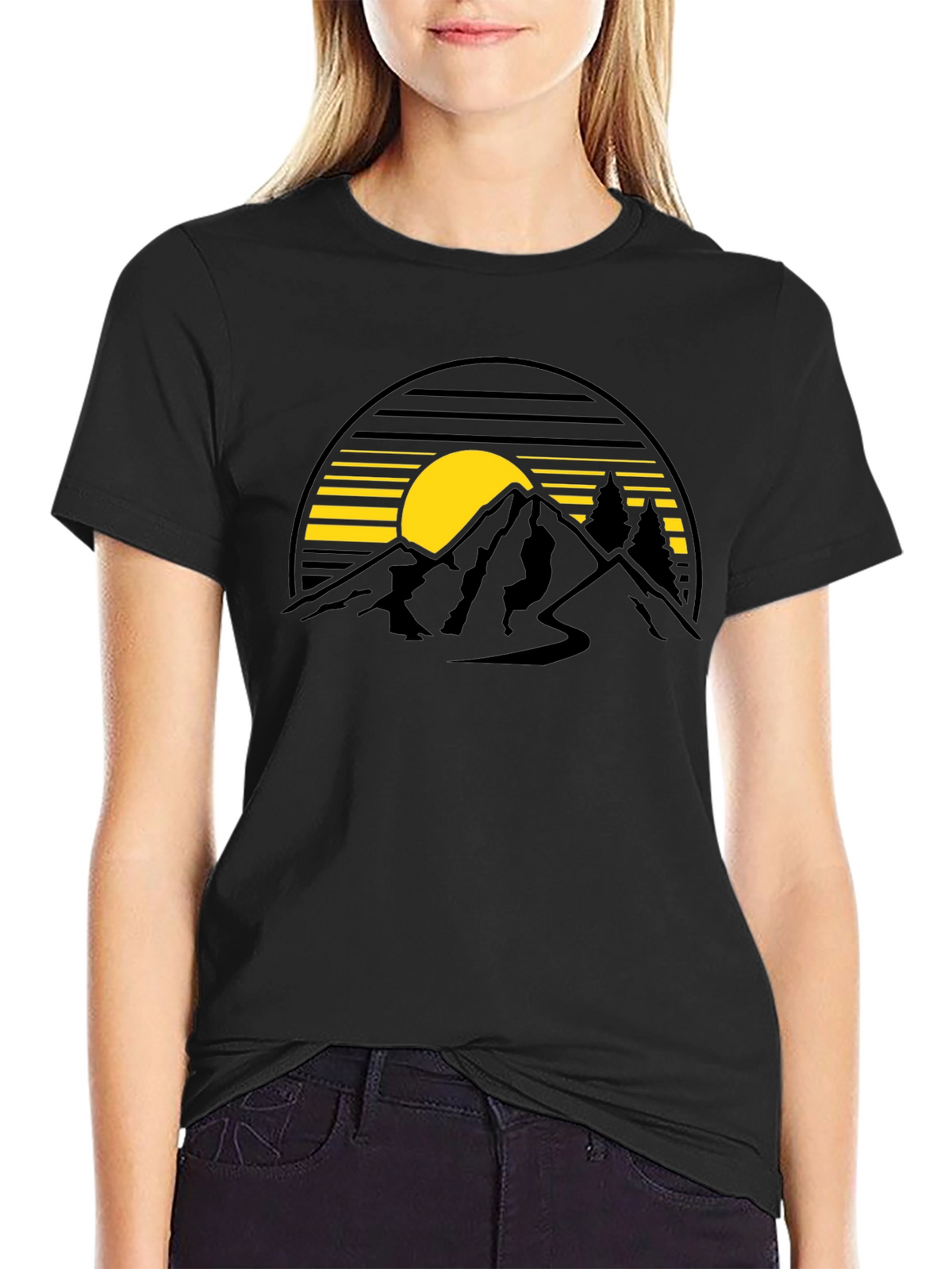 Mountain Sunset Graphic Tee