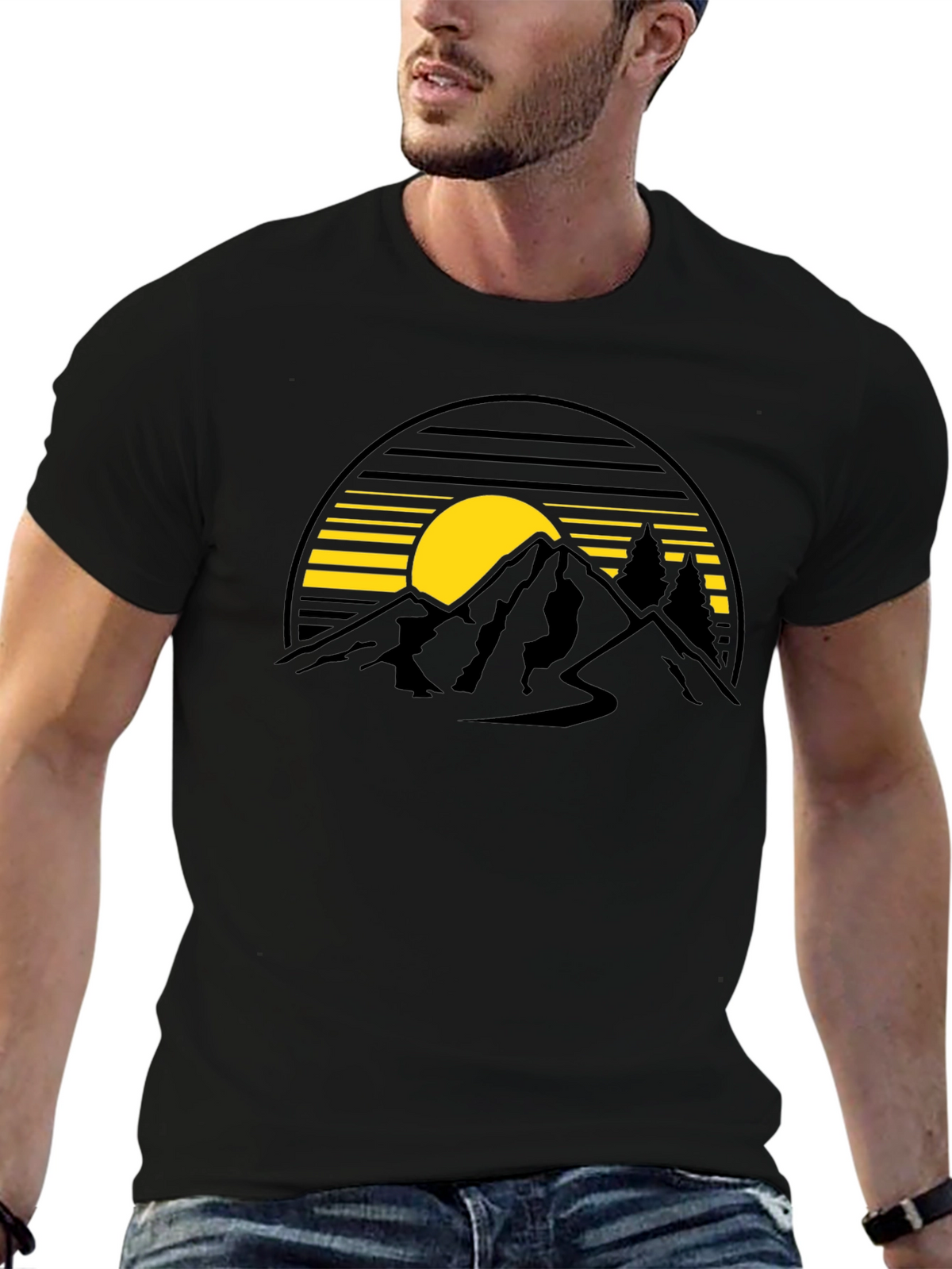 Mountain Sunset Graphic Tee