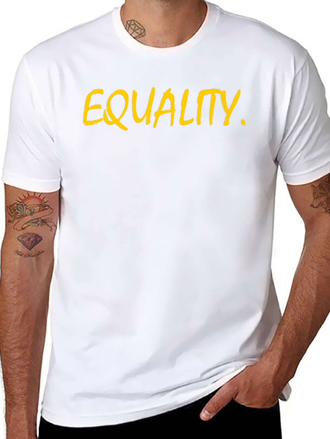 Equality T-Shirt - Mens Short Sleeve Graphic Tee