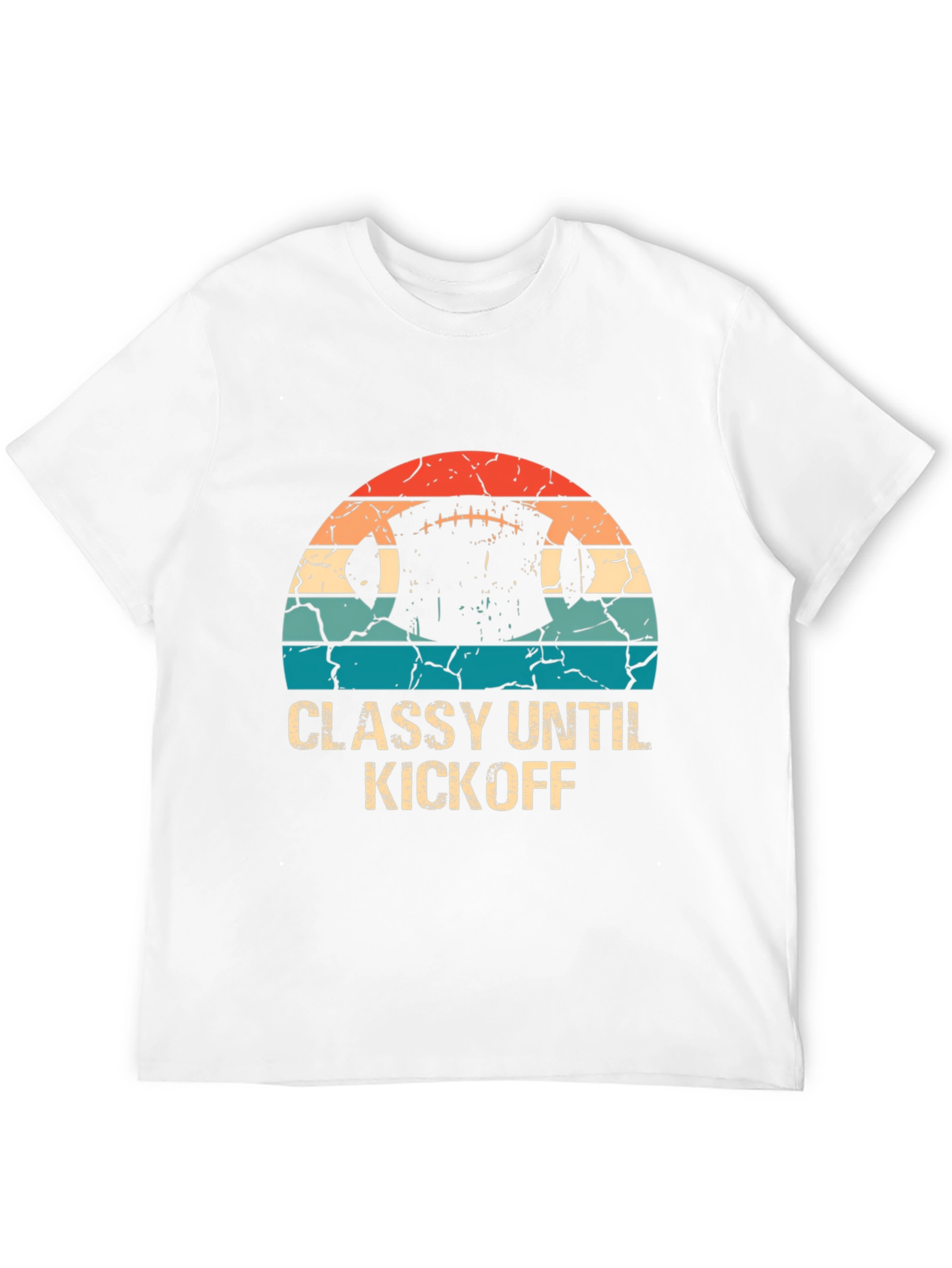 Classy Until Kickoff Graphic Tee