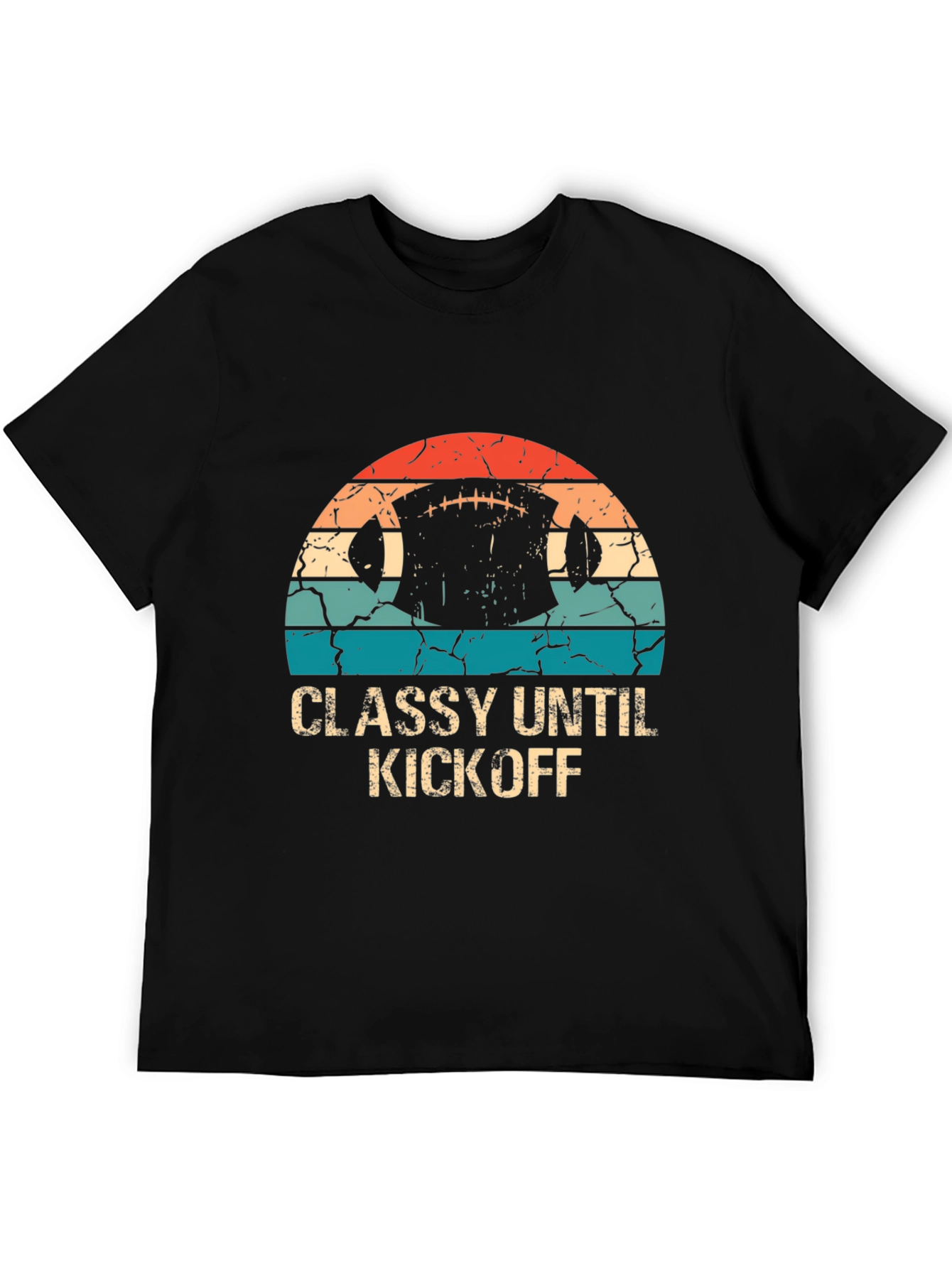 Classy Until Kickoff Graphic Tee