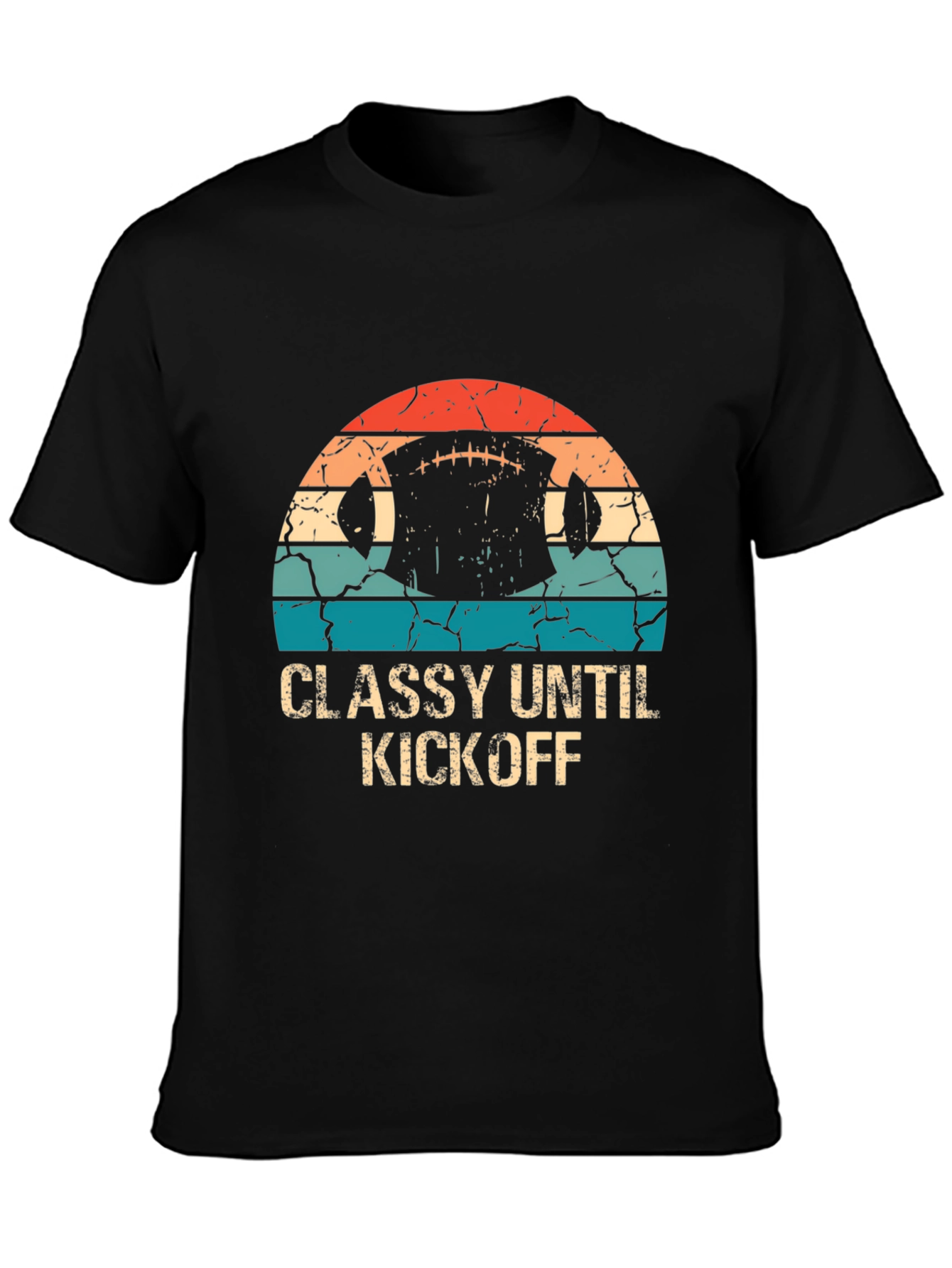 Classy Until Kickoff Graphic Tee