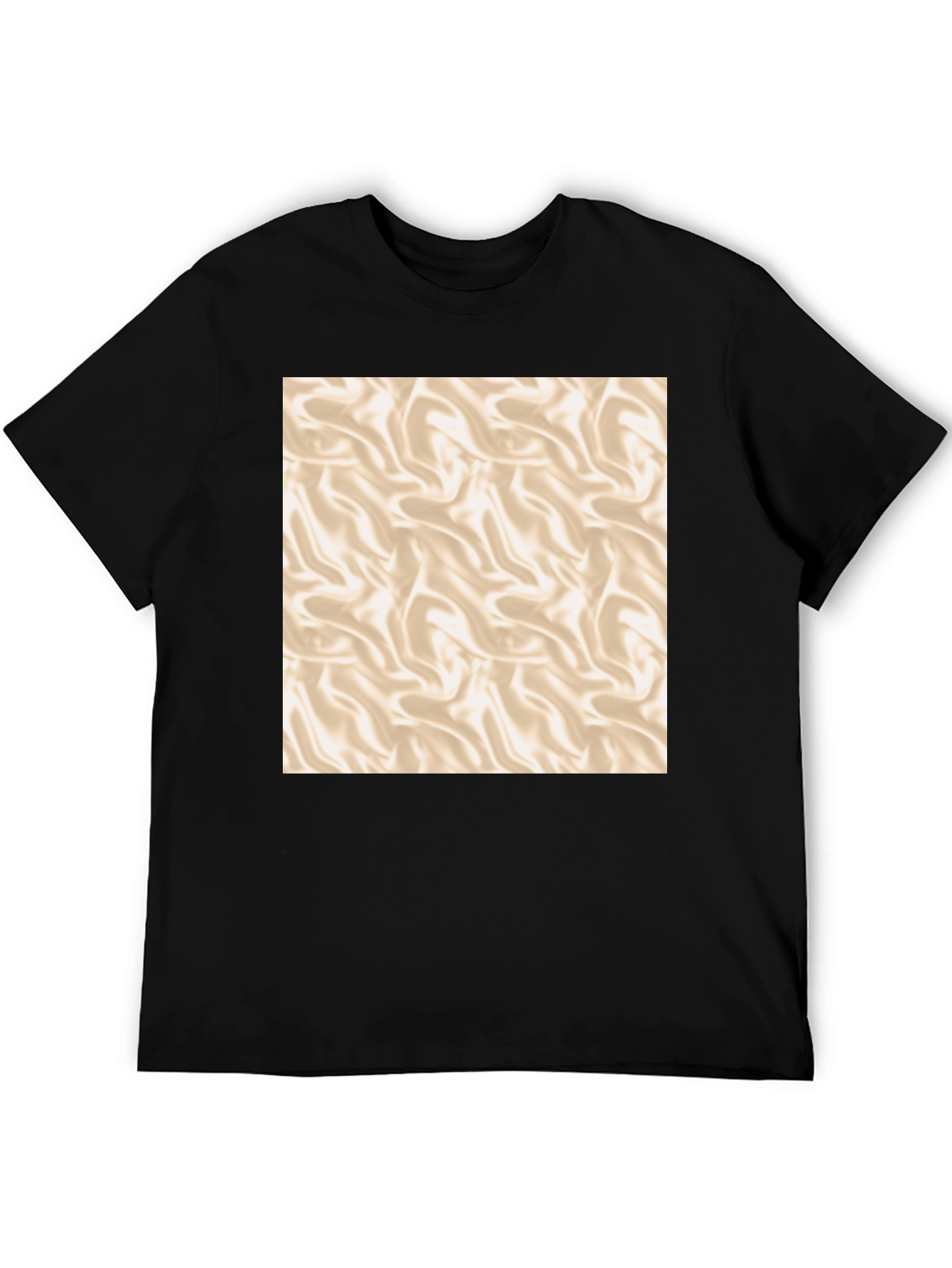 Swirl Pattern T-Shirt - Soft and Stylish
