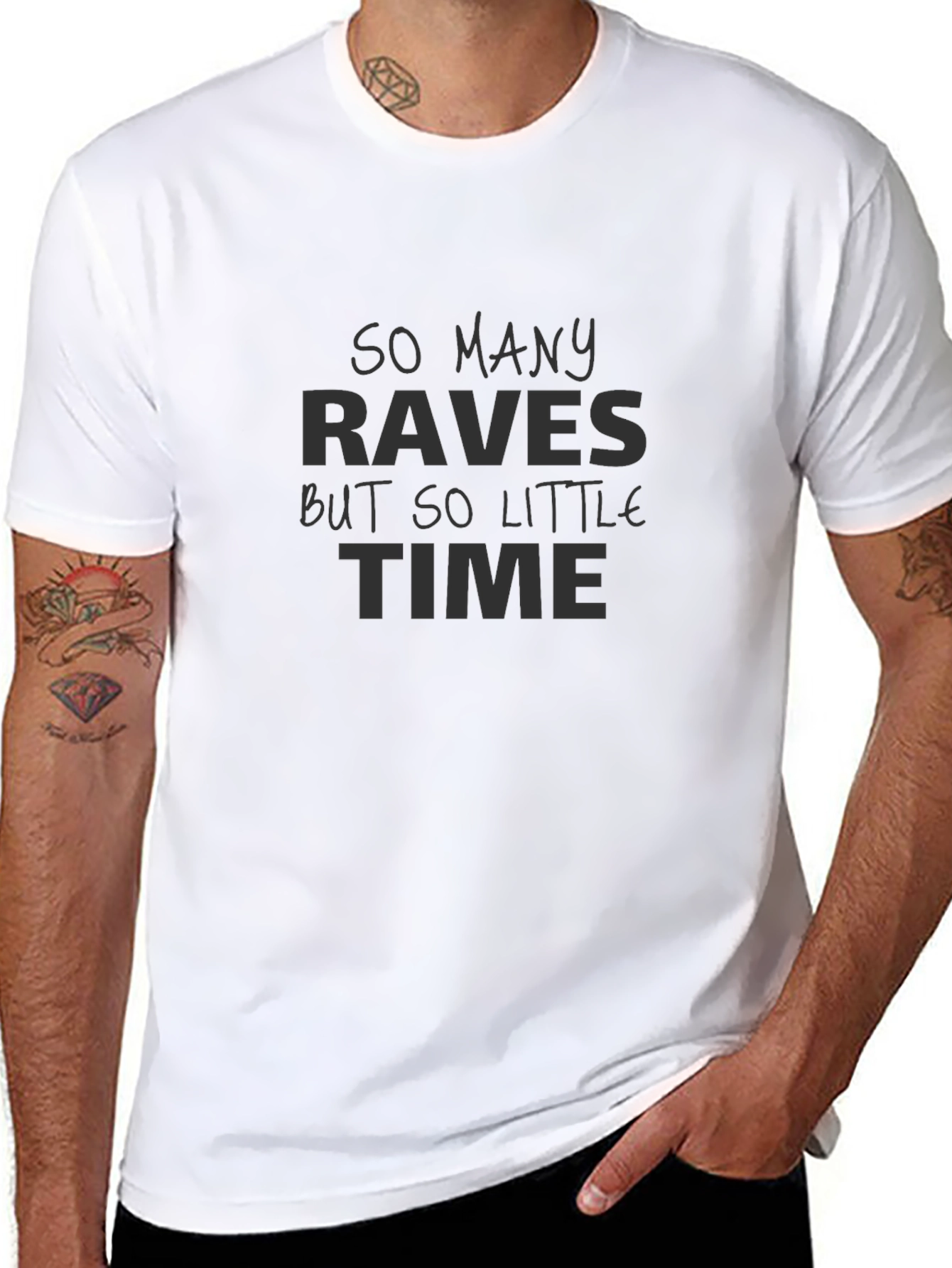 So Many Raves T-Shirt - EDM Party Tee