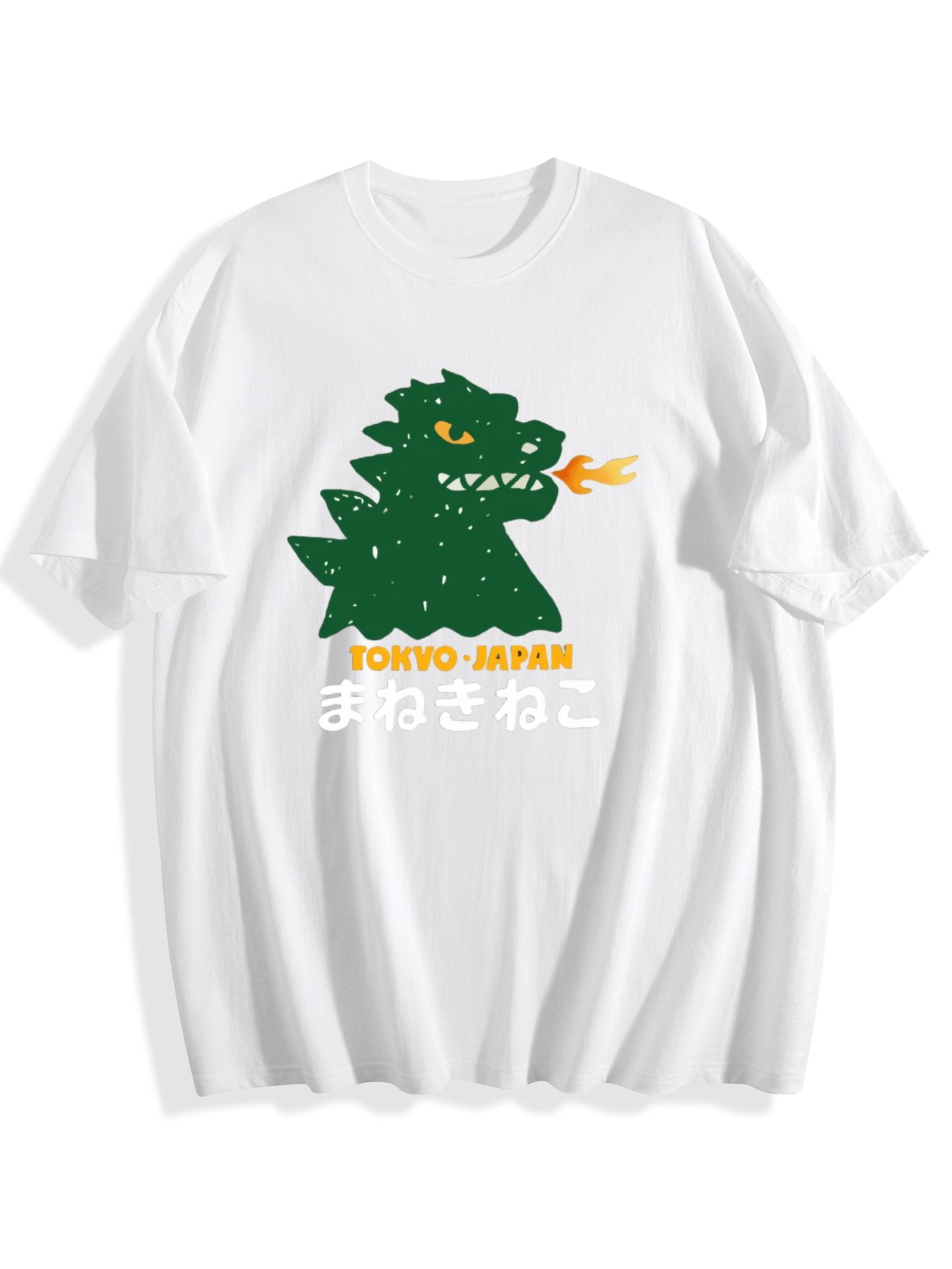 T-shirt Godzilla Monster Tokyo Japan Vintage Wash Japanese Design T-Shirt
