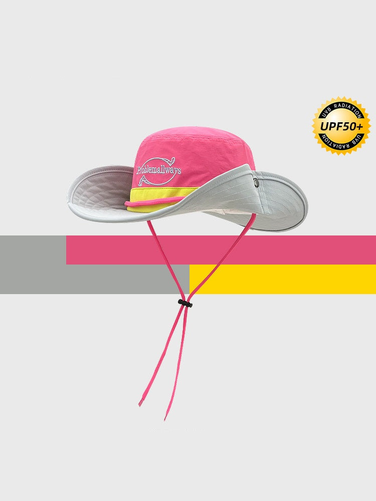 Versatile Outdoor Sun Protection Cowboy Hat for Camping & Fishing