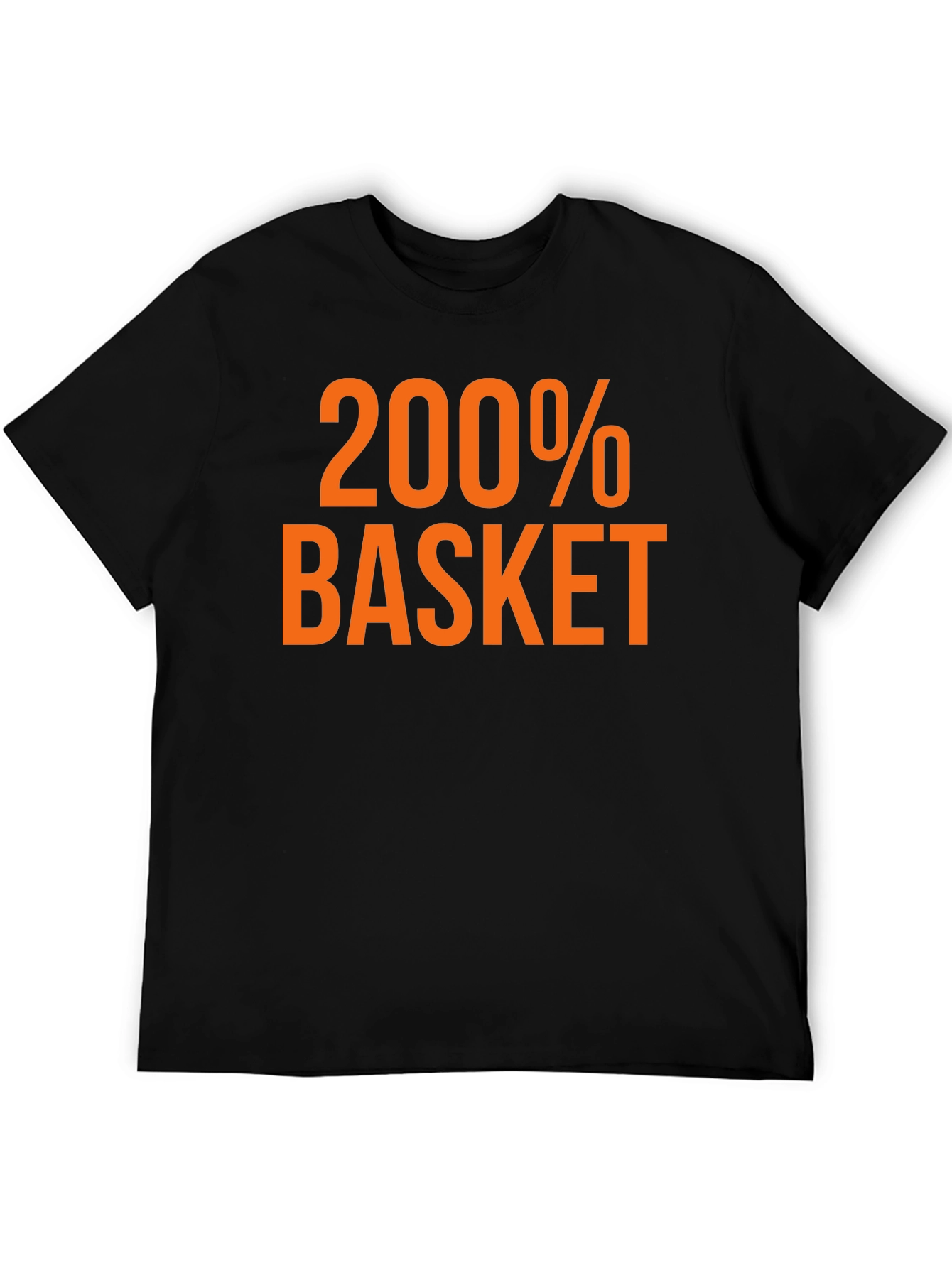200% Basket Black T-Shirt